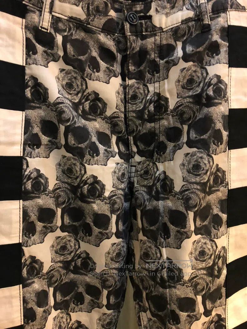 Comme des Garcons Comme Des Garcons size S Rose skull pants Size US 27 - 4 Thumbnail