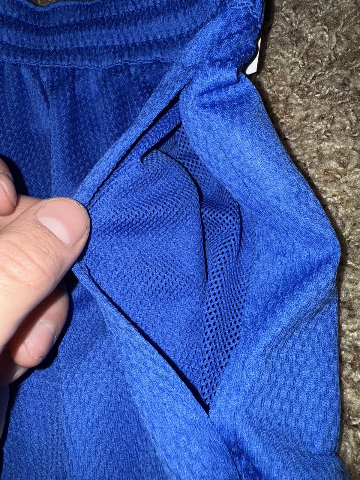 Nike Nike Men’s Dri-Fit Icon+ Checkers Royal/White Shorts Sample Size US 32 / EU 48 - 2 Thumbnail