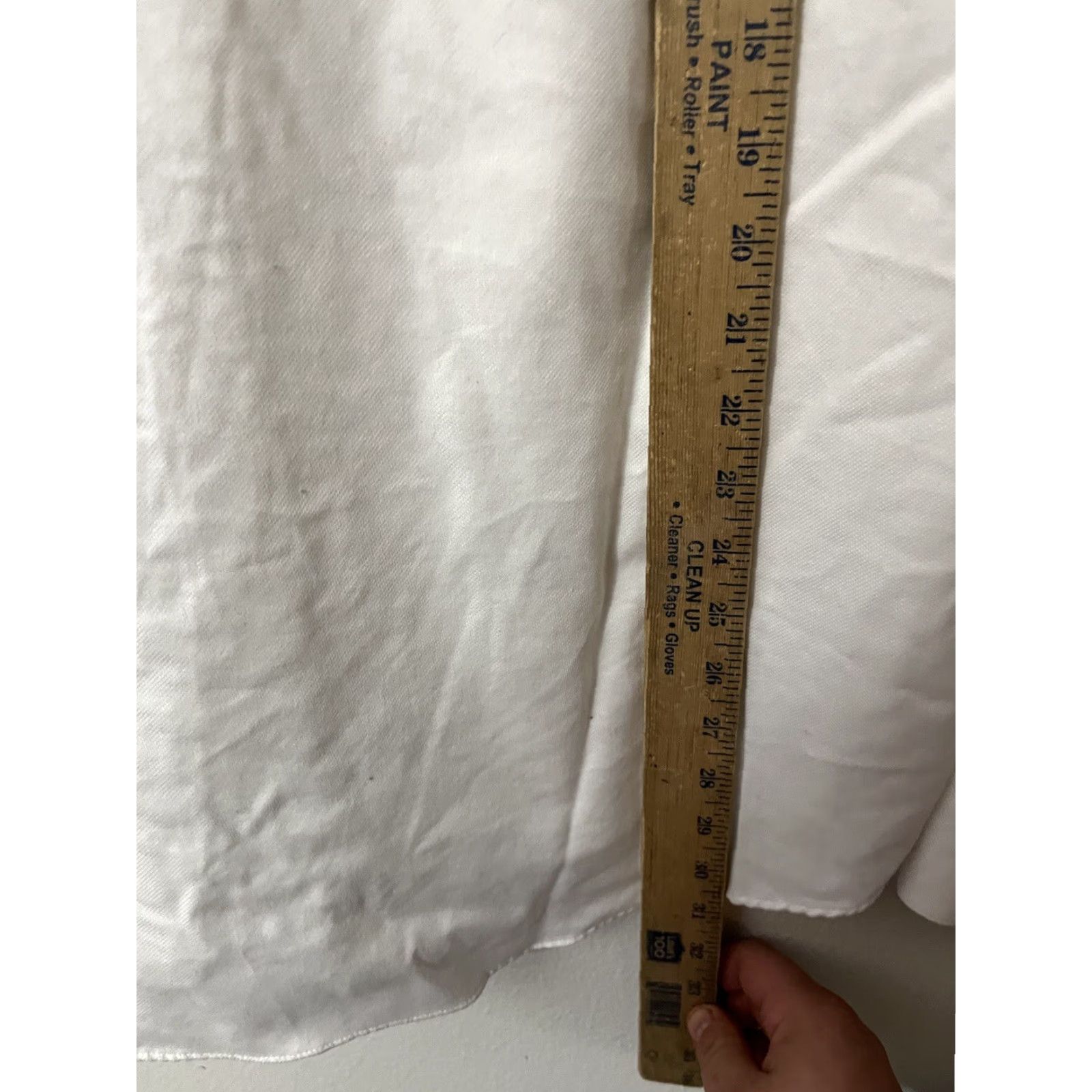 Calvin Klein Calvin Klein Dress Shirt Classic Fit Regular Non-Iron White 100% Cotton Size 16 Long Sleeve Mens Size US L / EU 52-54 / 3 - 5 Thumbnail