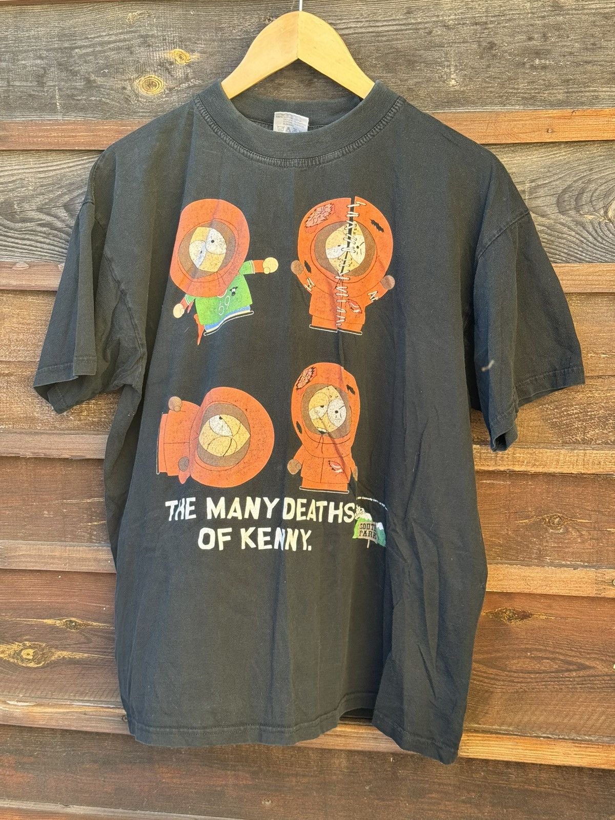 Cartoon Network 1999 South Park The Many Deaths of Kenny vintage t-shirt tee Size US M / EU 48-50 / 2 - 2 Thumbnail