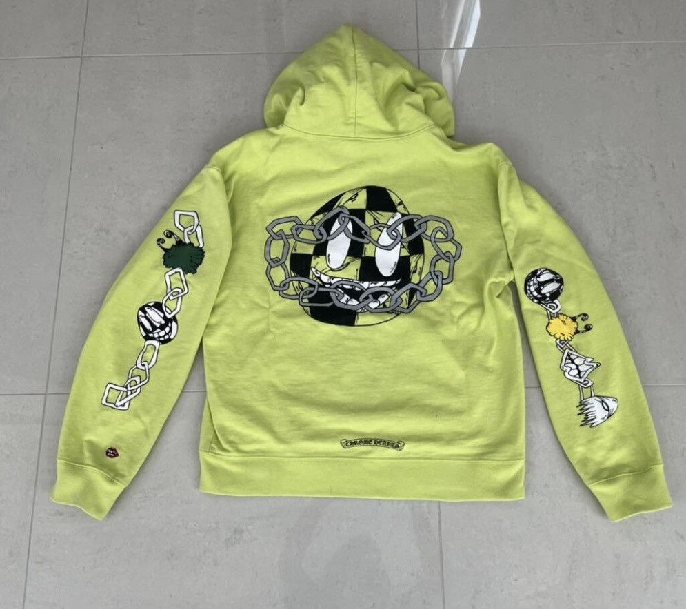 Chrome Hearts Chrome Hearts Matty Boy Yellow Link Hoodie | Grailed