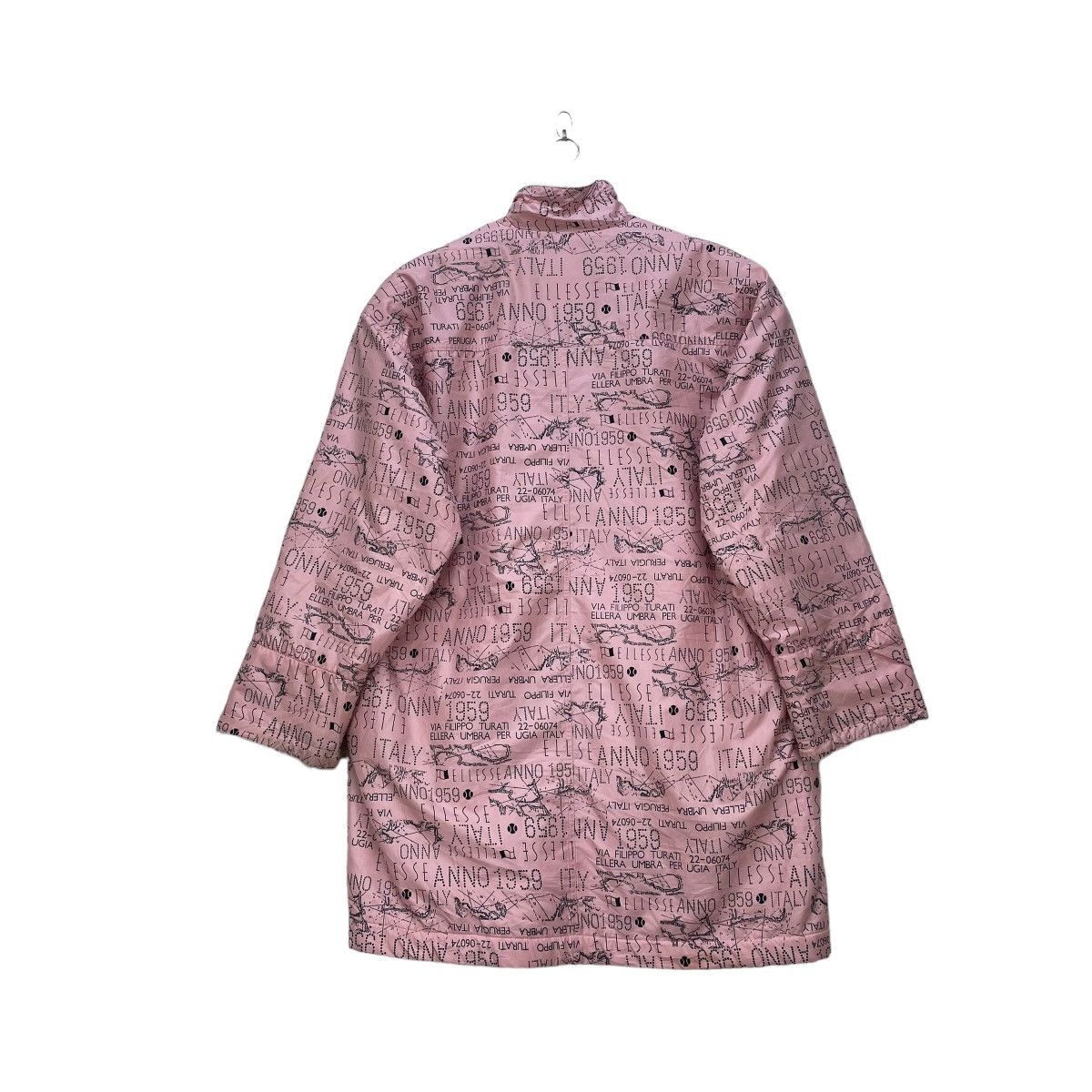 Ellesse × Vintage Vintage Ellesse Full Print Shearling Light Jacket Size M / US 6-8 / IT 42-44 - 2 Thumbnail