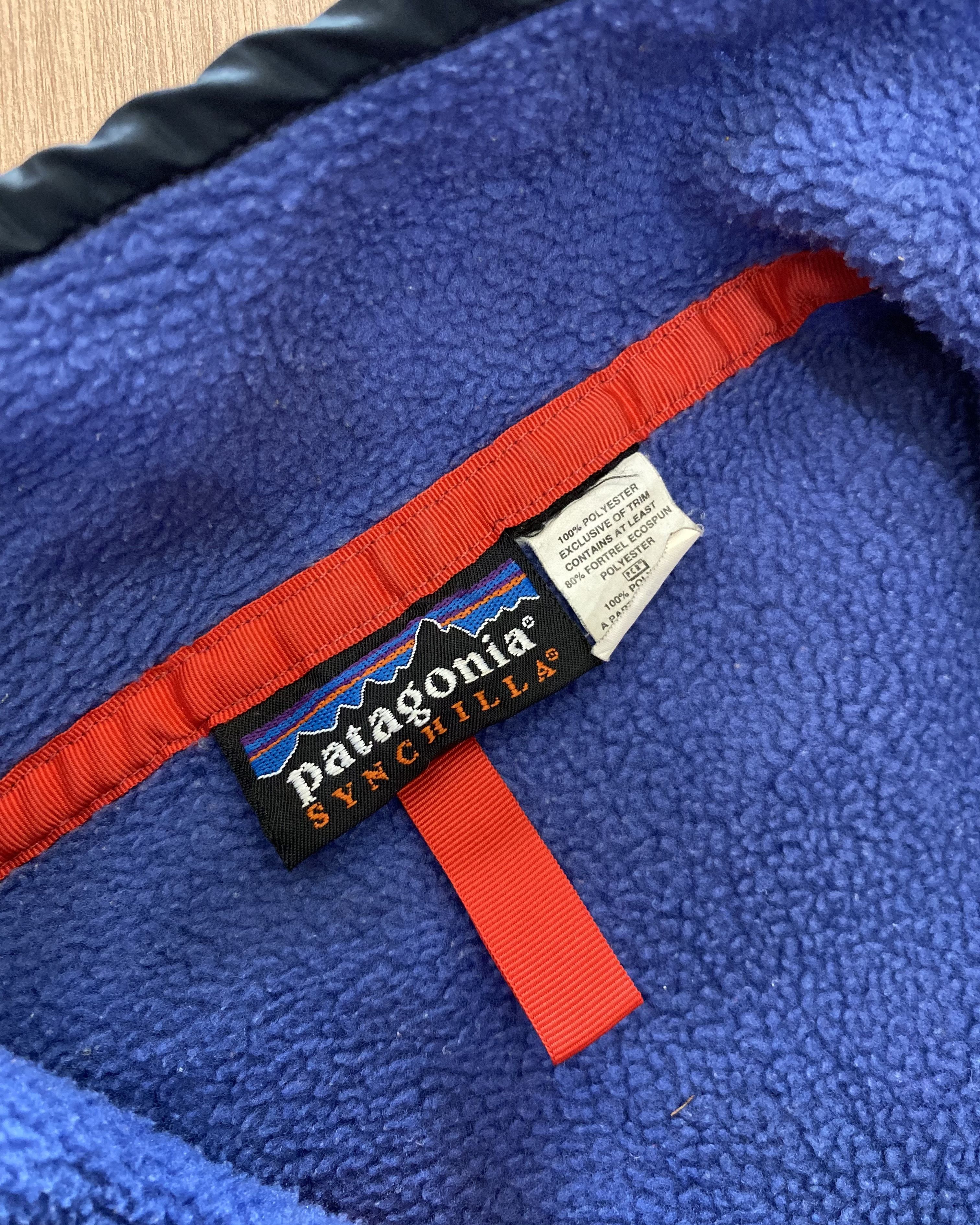 Patagonia Vintage 1990s Patagonia Synchilla Fleece FA98 Size US L / EU 52-54 / 3 - 5 Thumbnail
