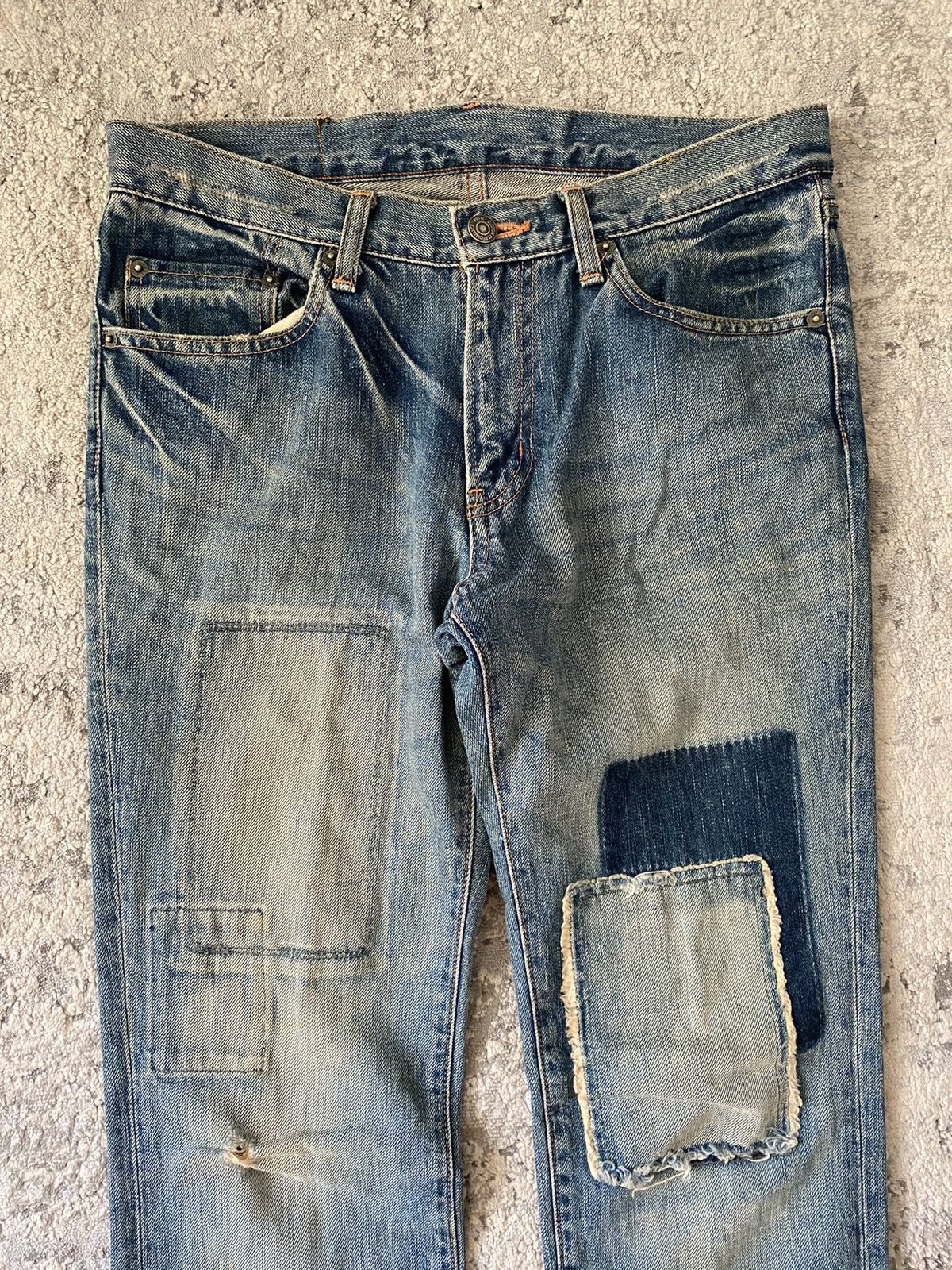 PPFM PPFM 00s Patchwork Repaired Denim | Grailed