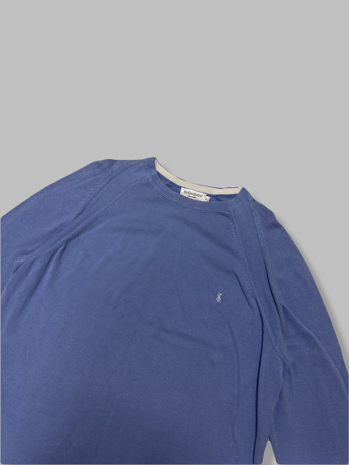 Yves Saint Laurent Yves Saint Laurent Vintage Long Sleeve Size US XL / EU 56 / 4 - 2 Thumbnail