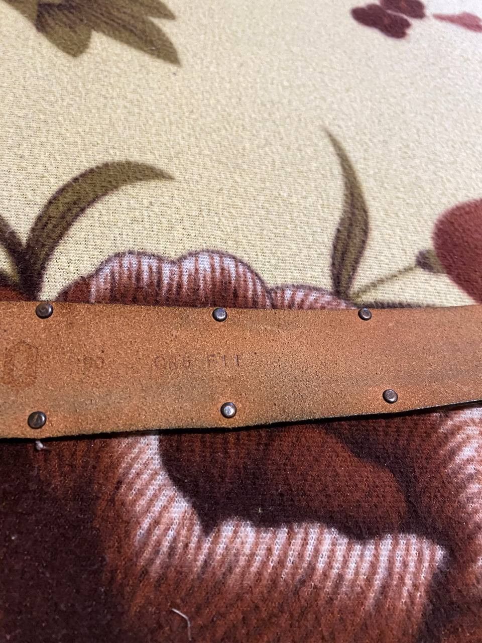 John Galliano JOHN GALLIANO METAL BUCKLE PEWTER LEATHER BELT Size ONE SIZE - 10 Thumbnail