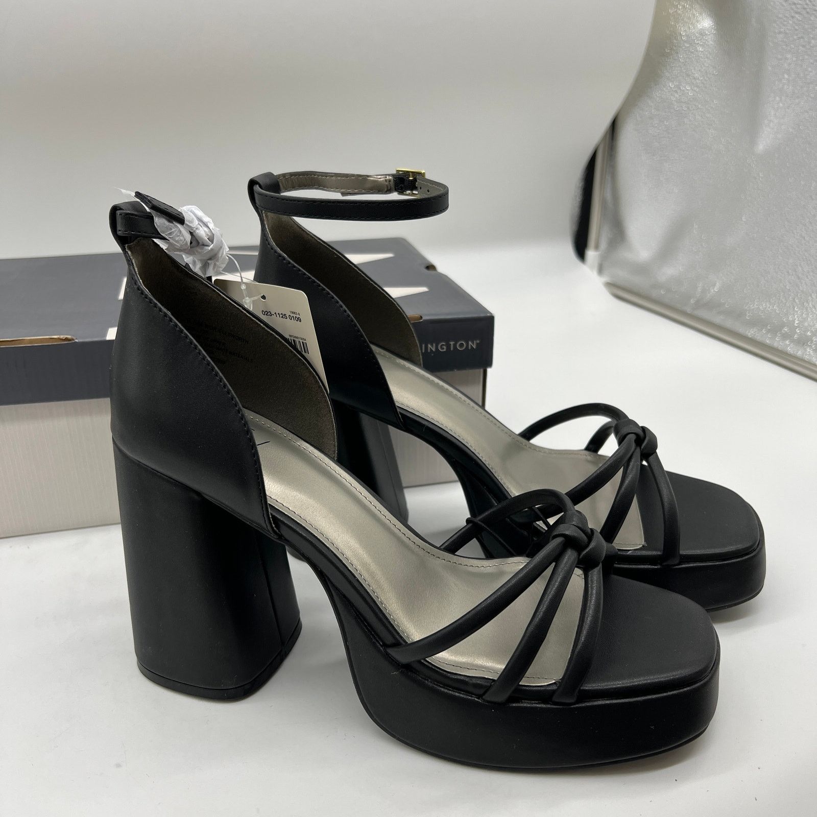 Other Worthington Womens Ellsworth Heeled Sandals Black Size 9.5M Size US 9.5 / IT 39.5 - 2 Thumbnail