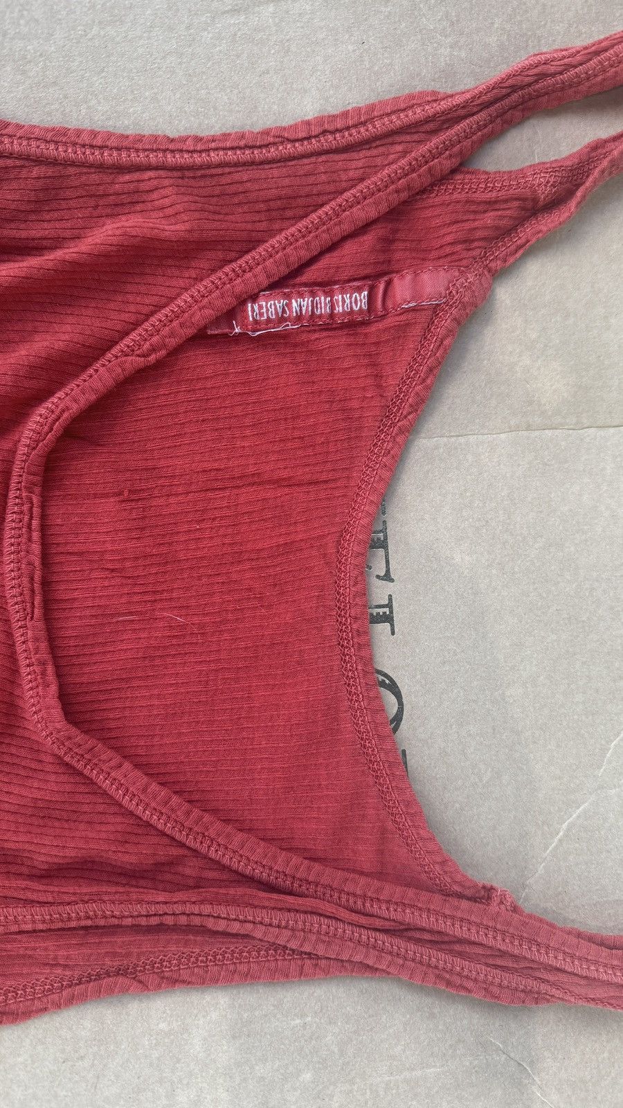 11 By Boris Bidjan Saberi By SBJ Long tank top distressed Size US M / EU 48-50 / 2 - 3 Thumbnail