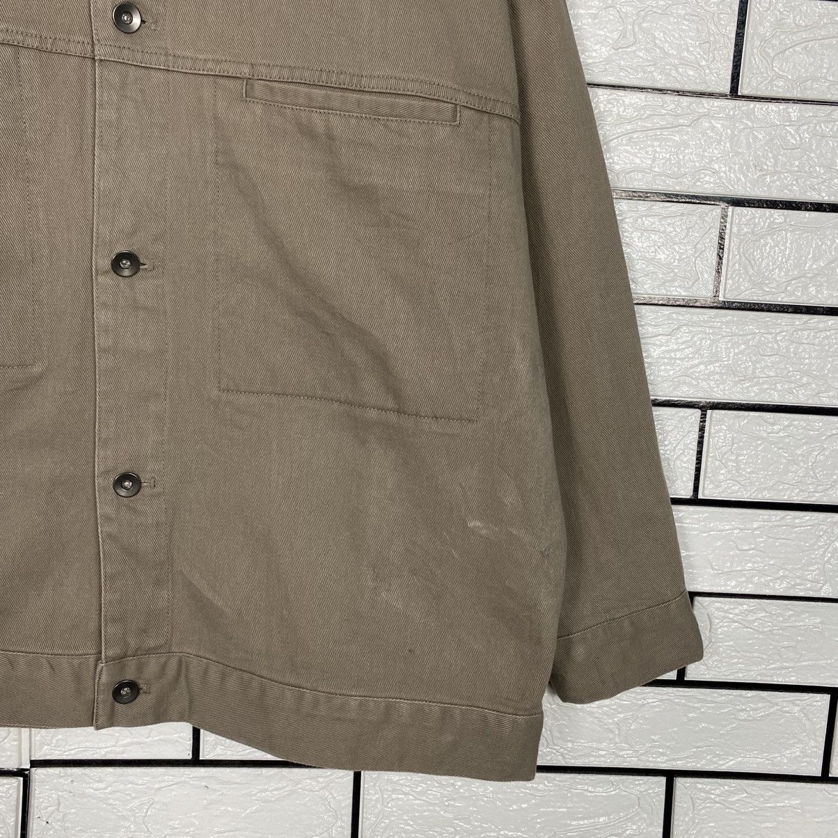 Japanese Brand 📌Vintage Khakis Chore Jacket Urban Research Issey Miyake Size US M / EU 48-50 / 2 - 6 Thumbnail