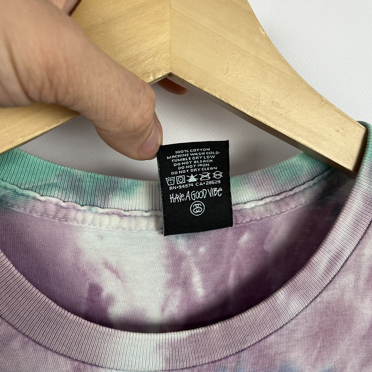 Stussy Vintage Stussy world Tour big logo tie-dye tee 90’s Size US M / EU 48-50 / 2 - 17 Thumbnail