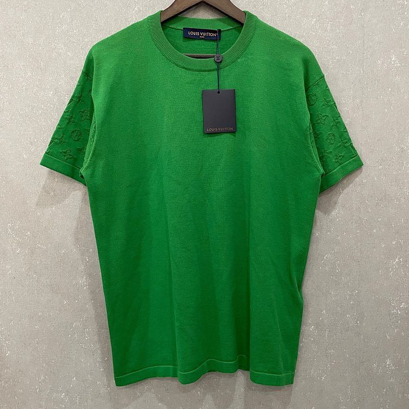 Louis Vuitton Louis Vuitton Monogram Knit T-Shirt Size M Size US M / EU 48-50 / 2 - 1 Thumbnail