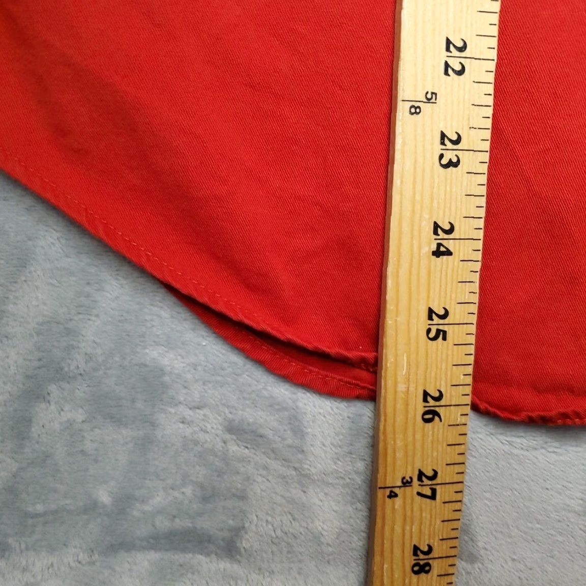 Vintage VINTAGE Panhandle Slim rough Stock Shirt Women M Red Denim Collar Western Cowboy Vintage Shirt Ladies M Red Denim Collar Western Cowboy Vintage Size M / US 6-8 / IT 42-44 - 7 Thumbnail