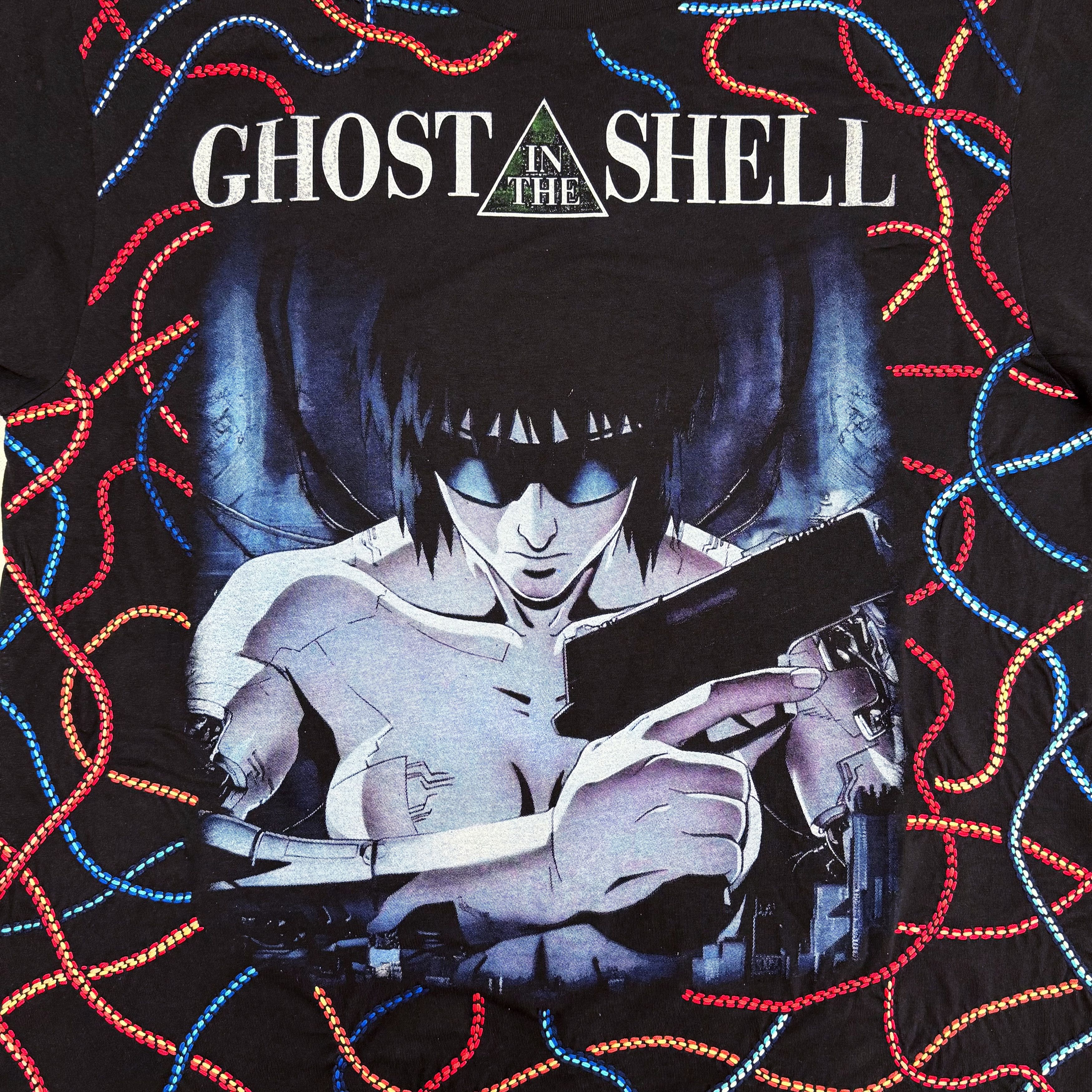 Band Tees Suture Studios Ghost in the Shell Hand Embroidered T-shirt Size US L / EU 52-54 / 3 - 2 Thumbnail