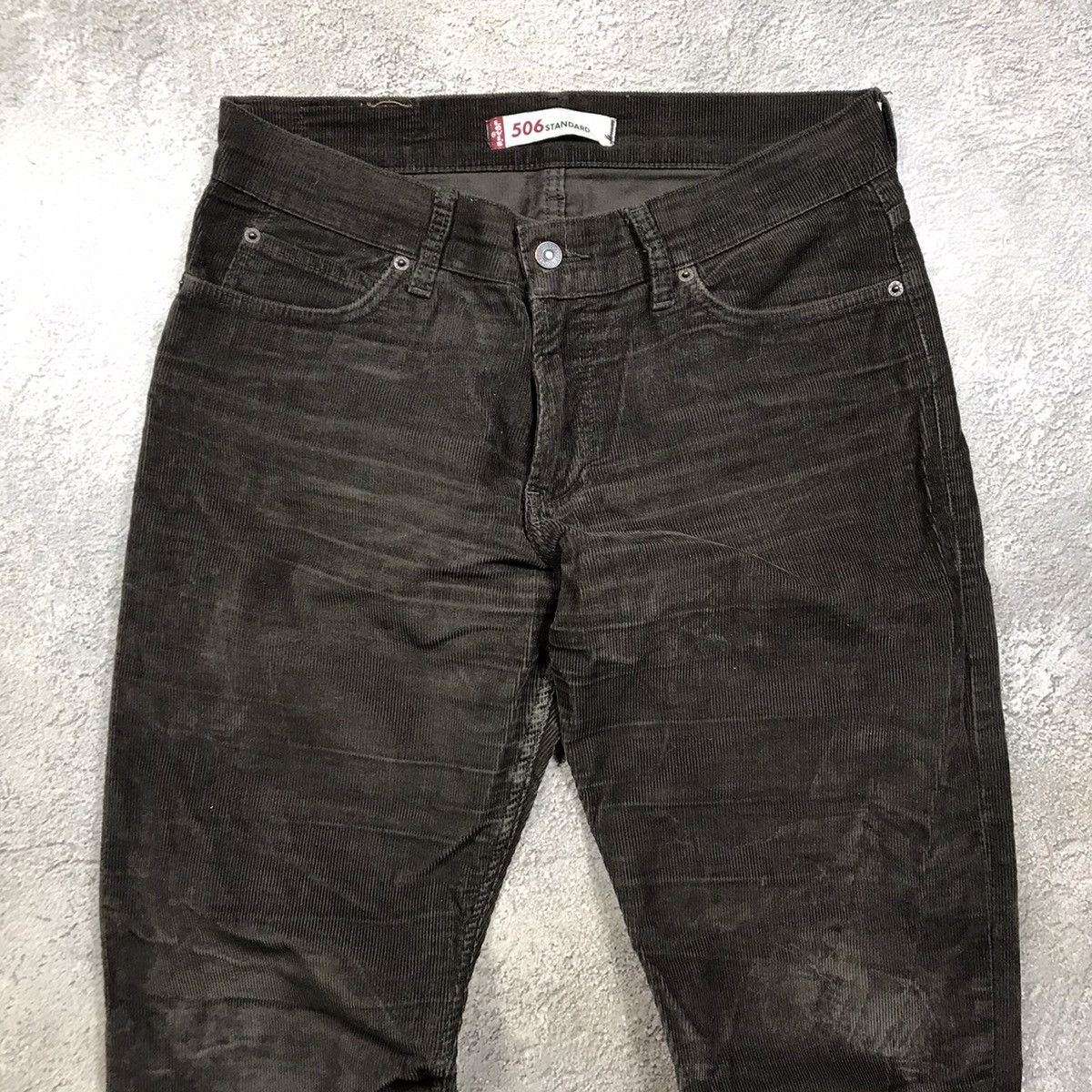 Vintage Vintage 90s Levi's Baggy Wide Leg Distressed Pants Grunge 32 Size US 32 / EU 48 - 3 Thumbnail