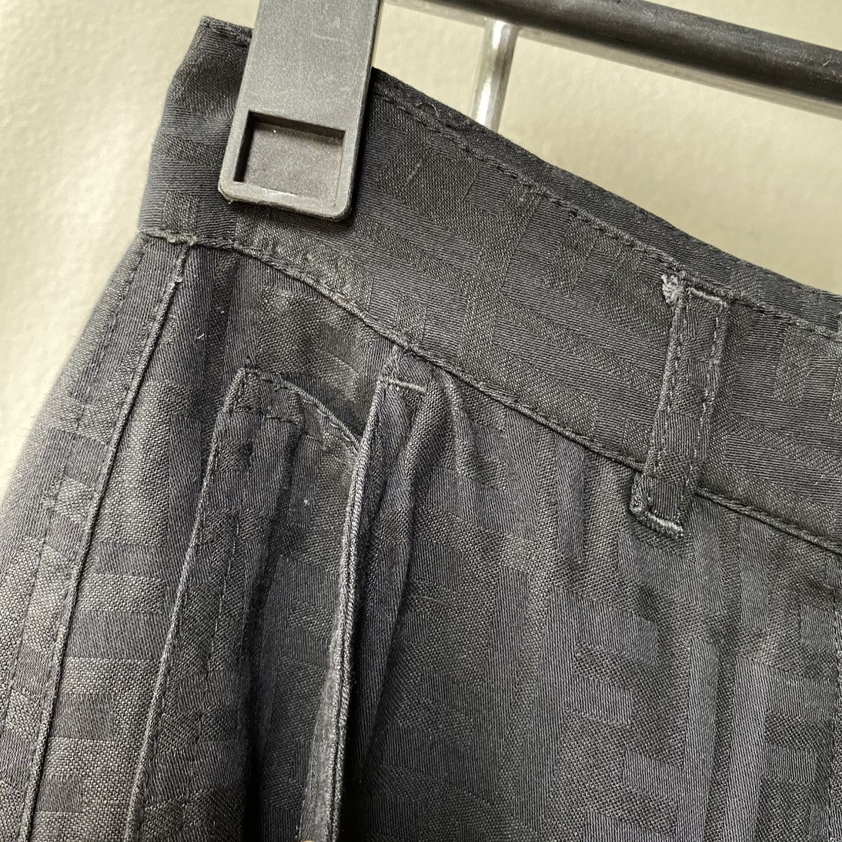 Fendi FENDI Black Monogram Pattern Pants Size 28" / US 6 / IT 42 - 16 Thumbnail