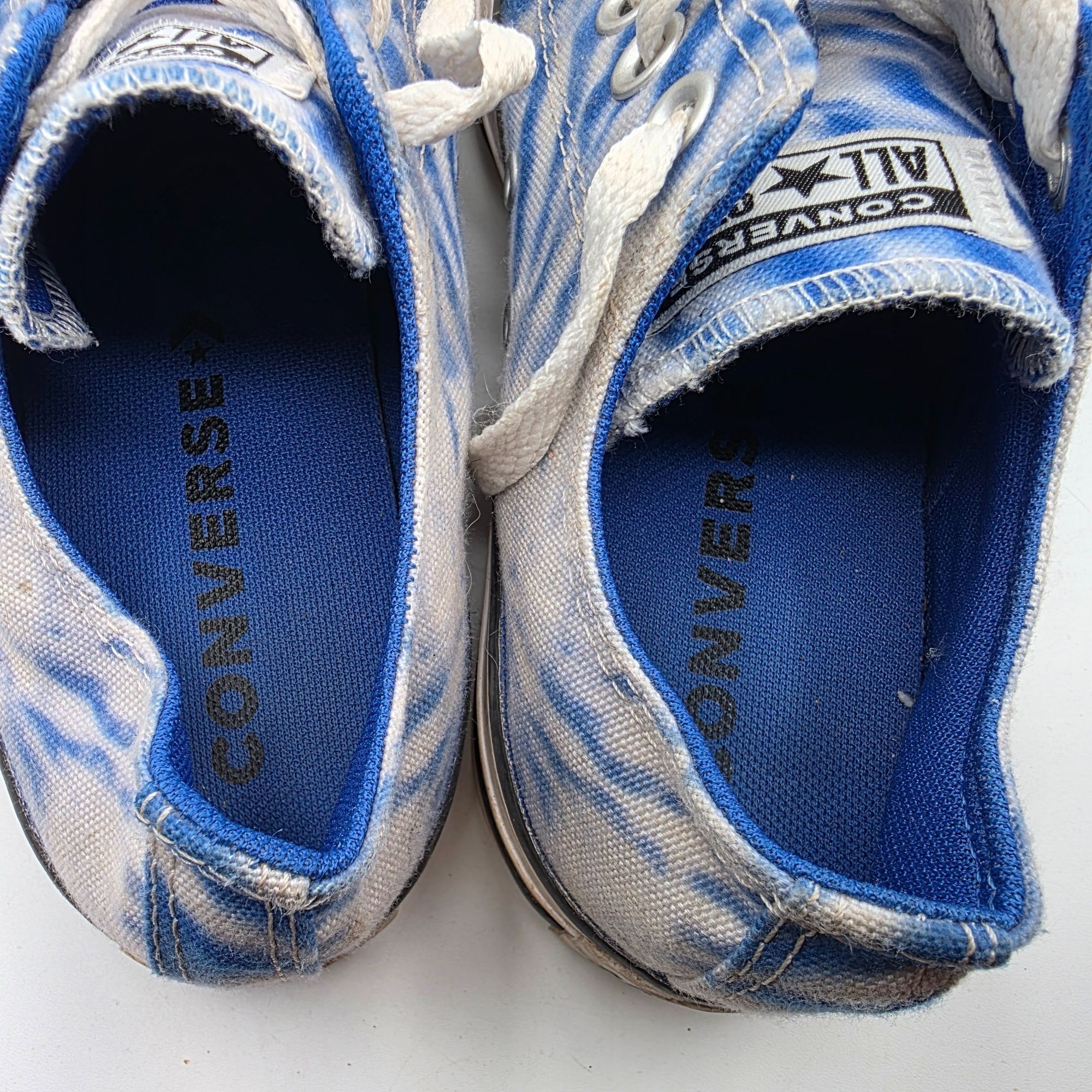 Converse Converse All Star Tie-Dye Sneakers Womens Size 6.5 Blue Canv Size US 6.5 / IT 36.5 - 9 Thumbnail