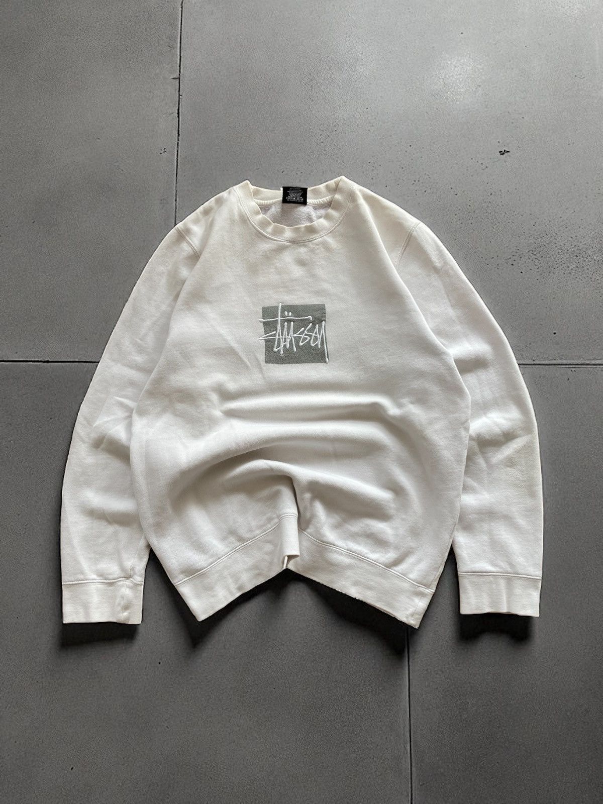 Stussy RARE Stussy Big logo bogo crewneck sweatshirt M Vintage y2k Size US M / EU 48-50 / 2 - 1 Thumbnail