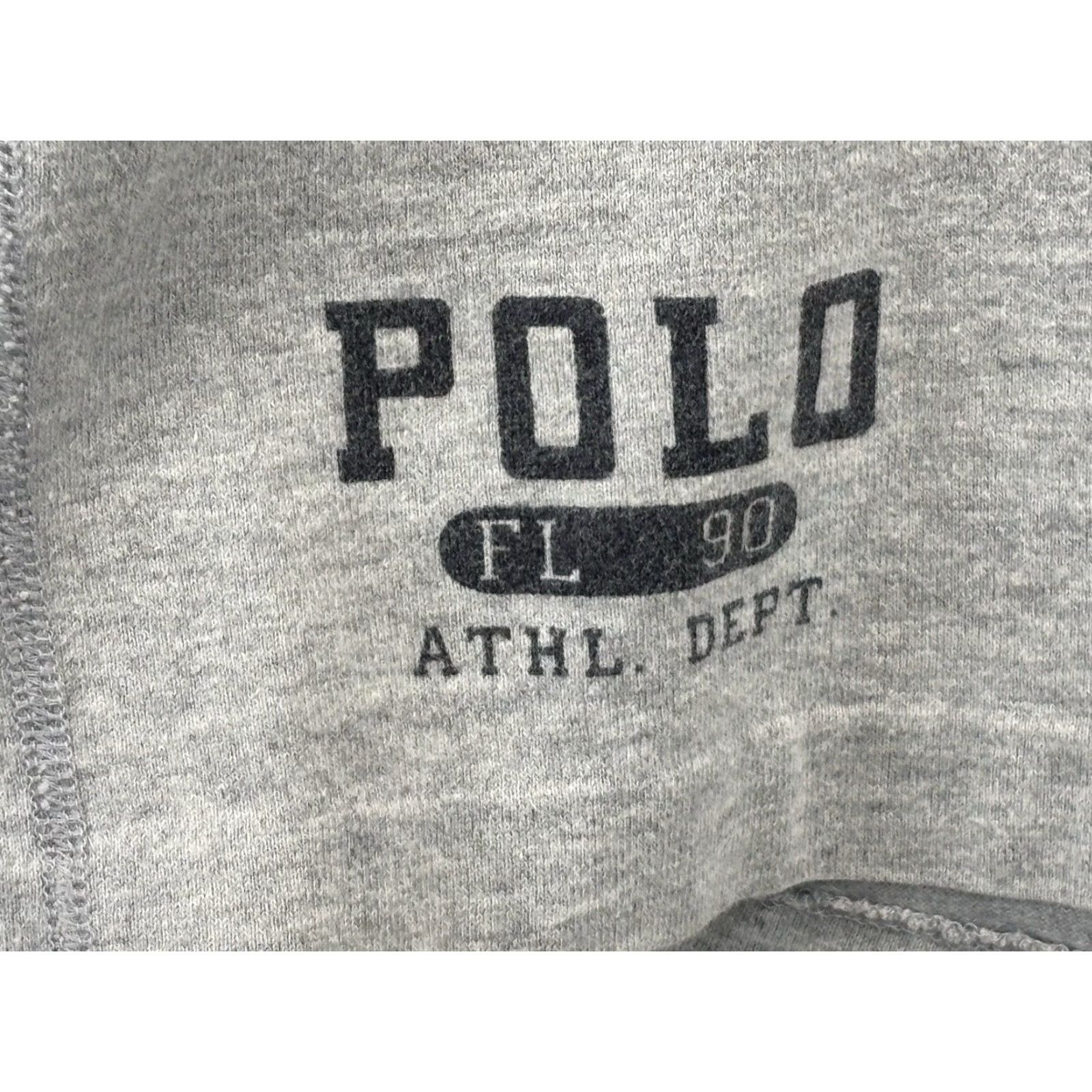 Polo Ralph Lauren VINTAGE Polo Ralph Lauren Henley Shirt Large Men’s Gray Raglan Sleeves 90s Mens Size US L / EU 52-54 / 3 - 3 Thumbnail