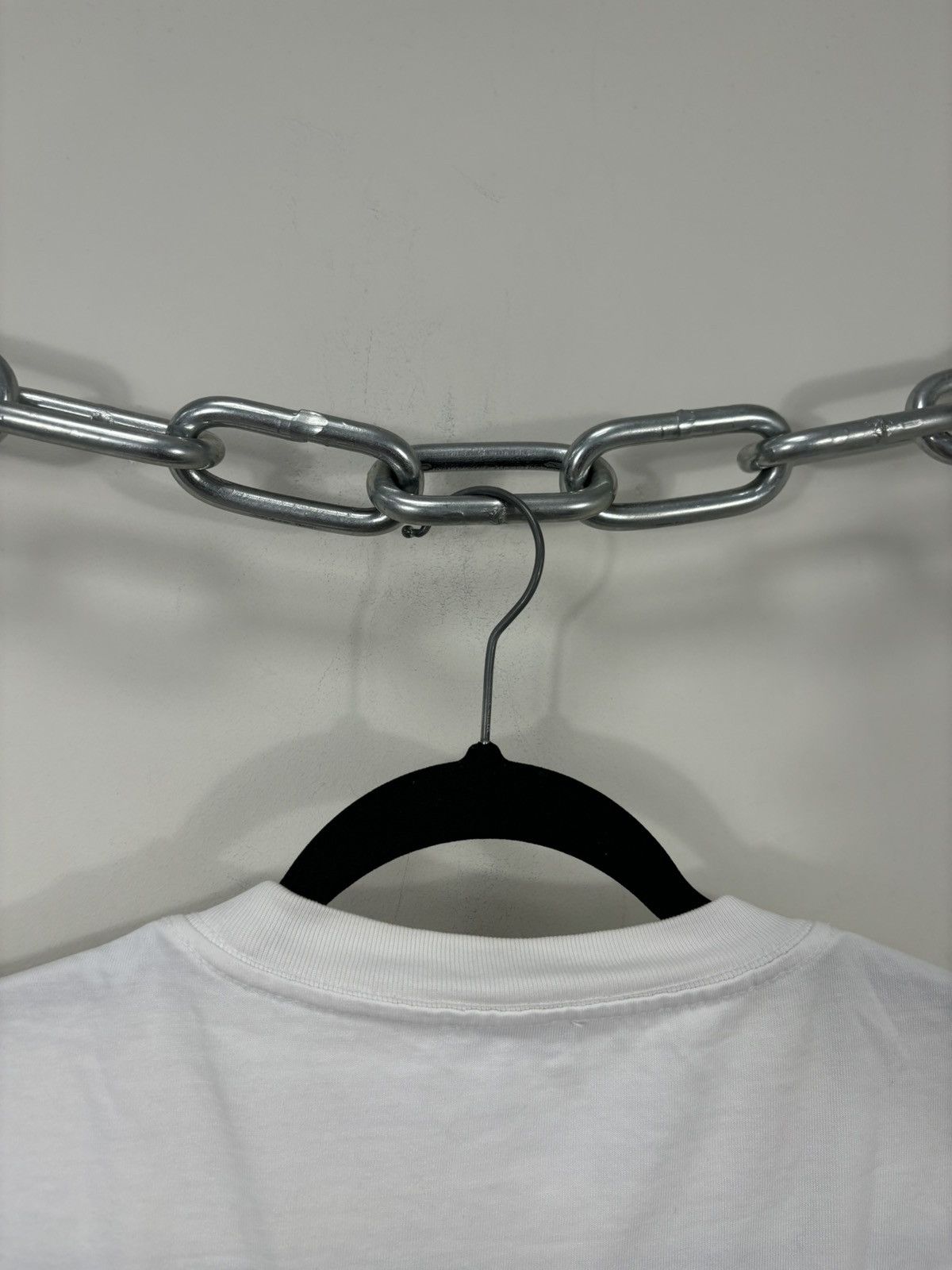 Dior Dior X Kenny Scharf Big Embroidered Logo Rare White Tee Size US L / EU 52-54 / 3 - 24 Thumbnail