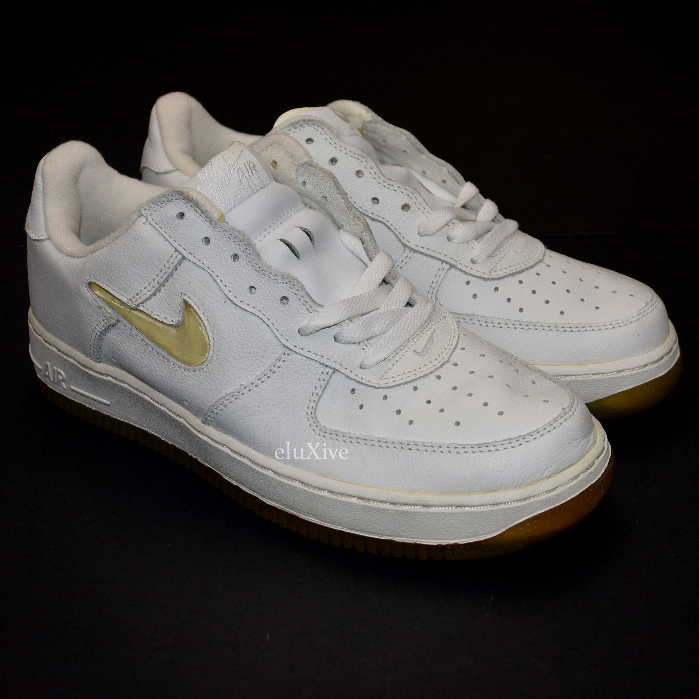 Nike 2002 Nike Air Force 1 JSW Jewel White Transparent DS Size US 10 / EU 43 - 1 Preview