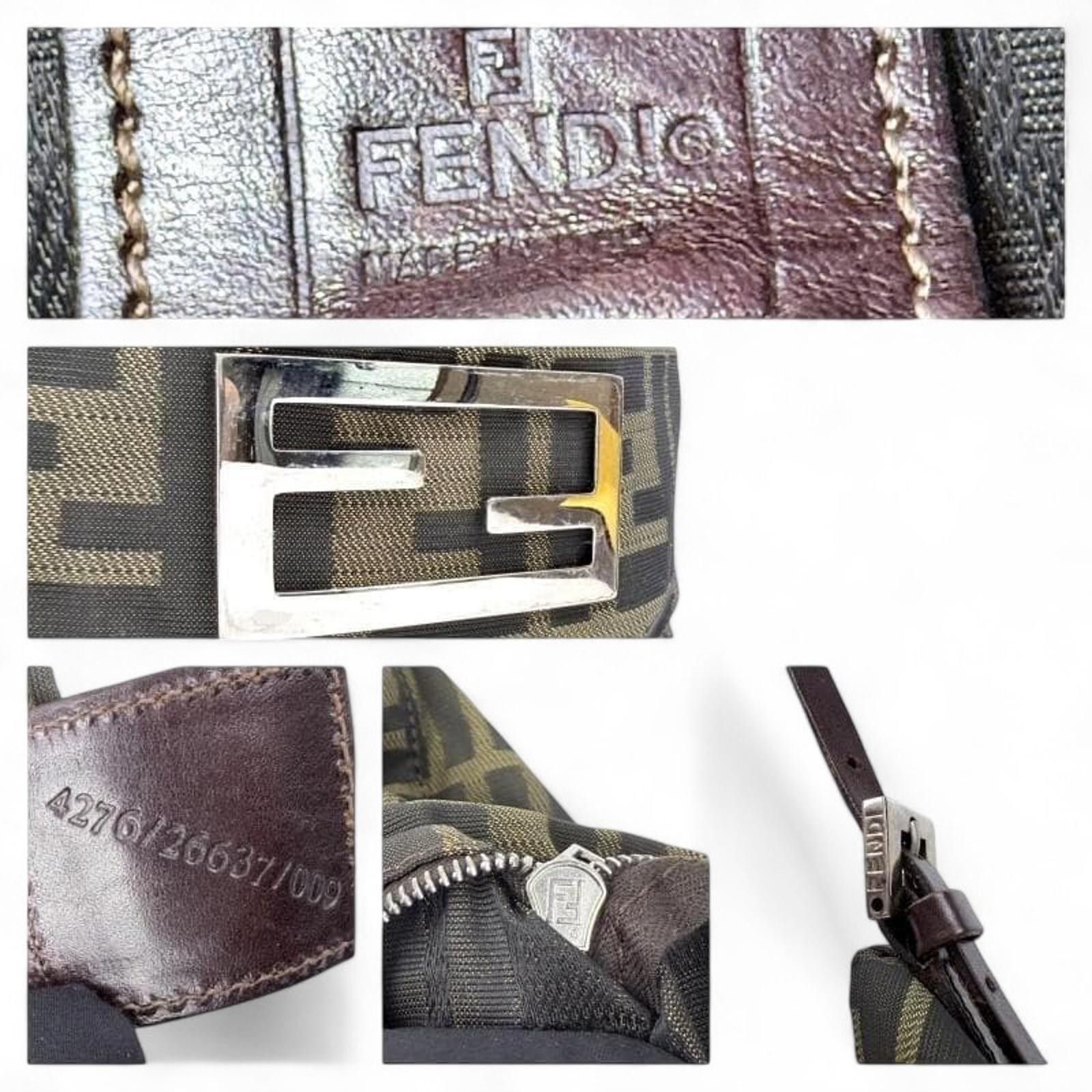 Fendi Fendi - Vintage Zucca Canvas Hobo Bag Size ONE SIZE - 7 Thumbnail