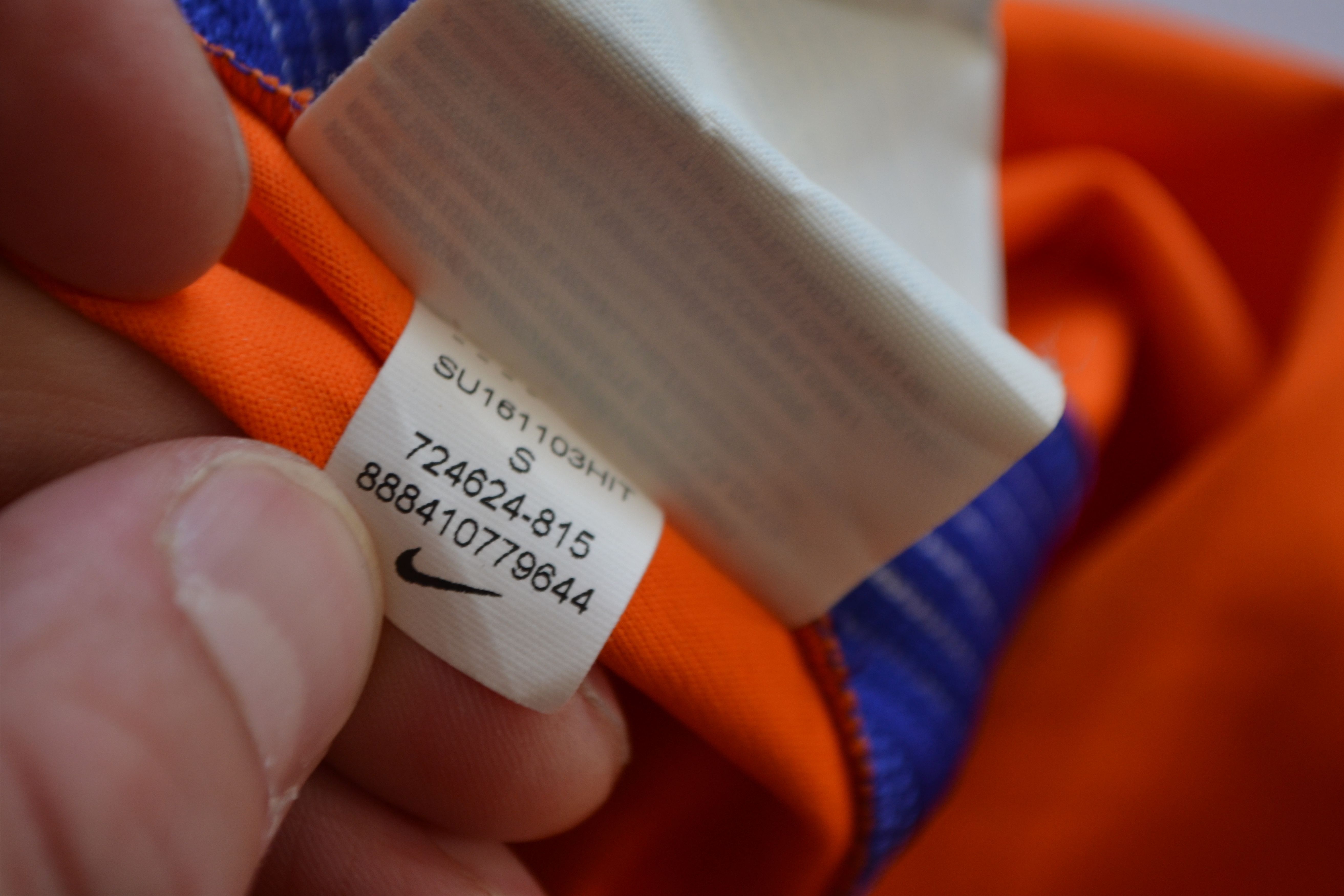 Nike AUTHENTIC Netherlands 2016 2017 Football Shorts Soccer Size US 30 / EU 46 - 5 Thumbnail