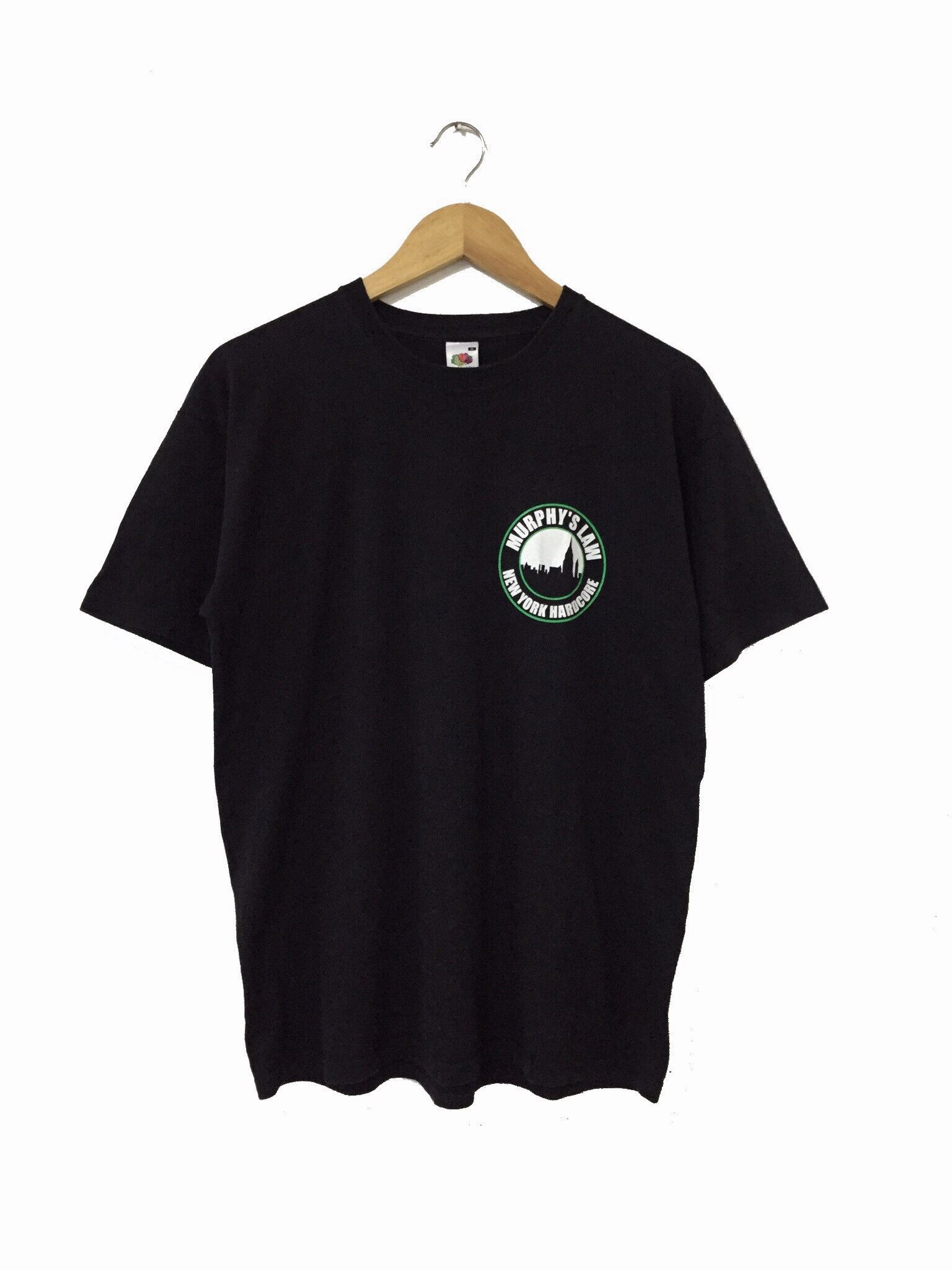 VINTAGE Y2K MURPHYS LAW NEW YORK HARDCORE PUNK BAND TSHIRT