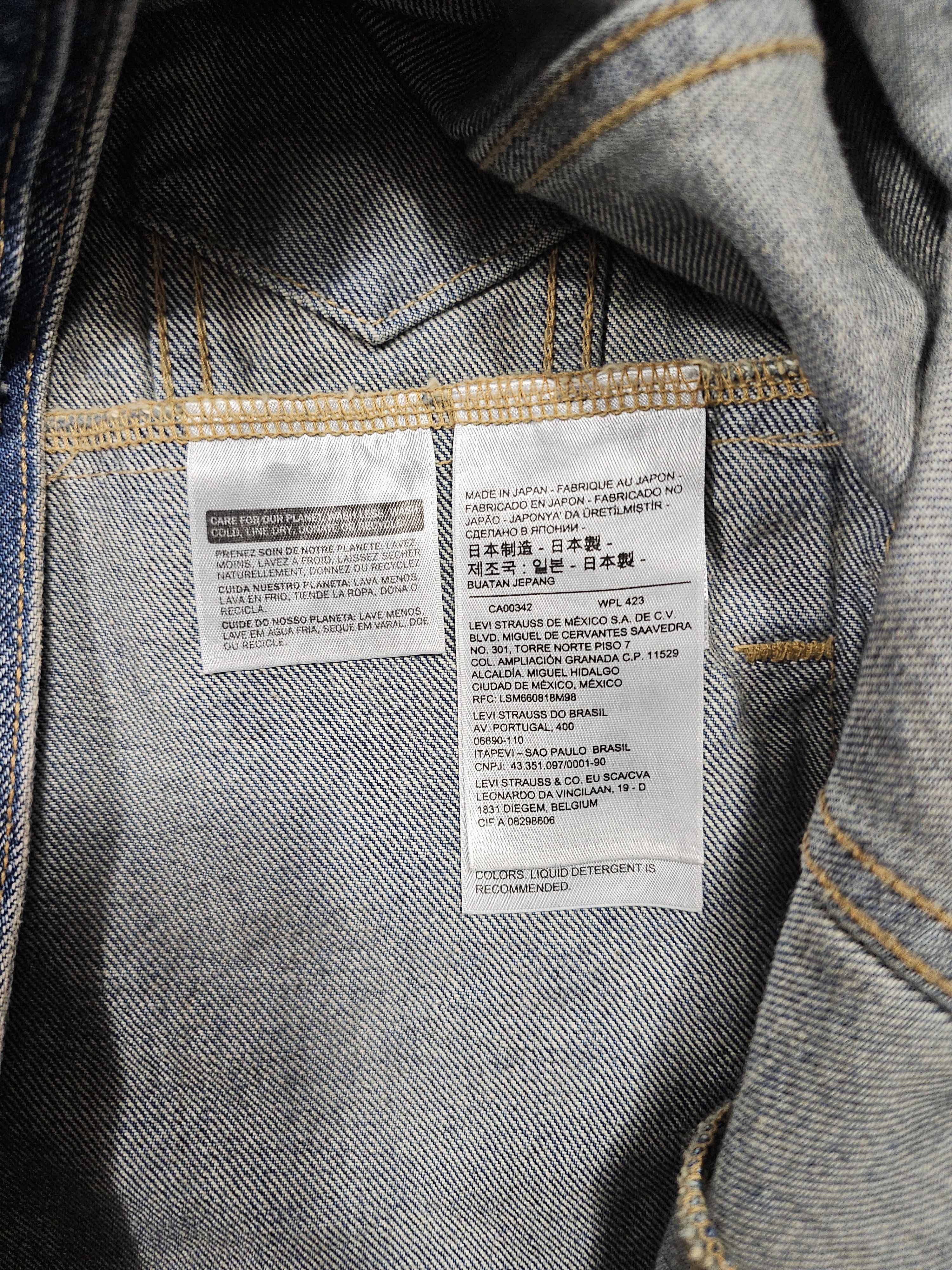 Levi's Made & Crafted Levi's Made & Crafted Denim Trucker Jacket Made in Japan Size US M / EU 48-50 / 2 - 10 Thumbnail