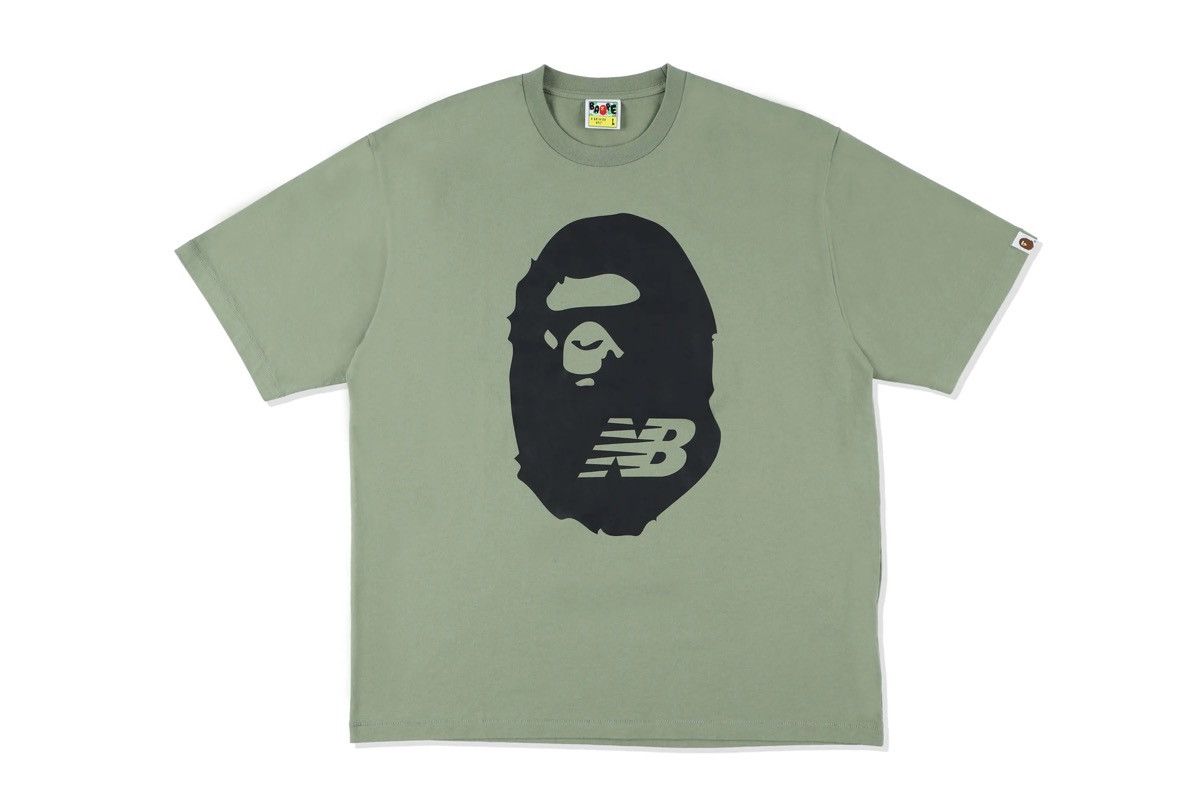 Bape × New Balance Bape x New Balance tee olive Size US XXL / EU 58 / 5 - 1 Thumbnail