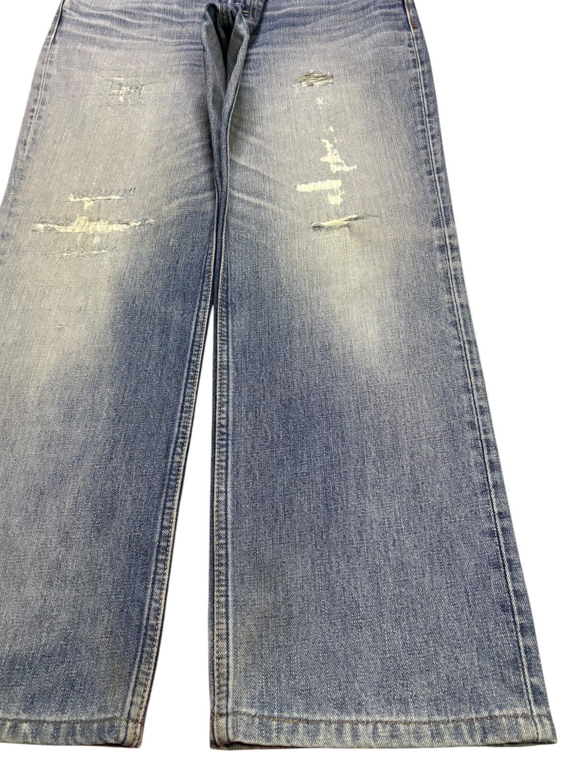 Levi's Vintage 90s Levis 502 Faded Wash Distressed Baggy Jeans Size US 34 / EU 50 - 7 Thumbnail