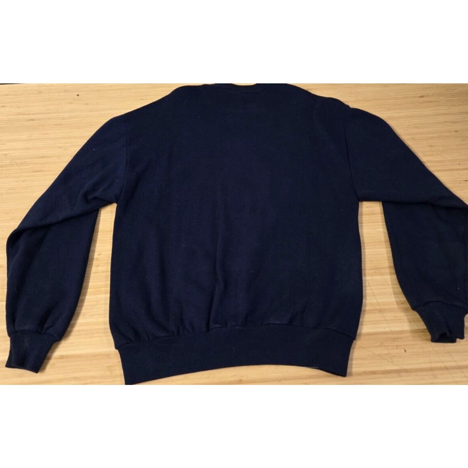 Jerzees VINTAGE Jerzees Sweatshirt M Men Crew Neck Long Sleeve Black Graphic Print Funny Humor 80s Over What Hill Size US M / EU 48-50 / 2 - 6 Thumbnail