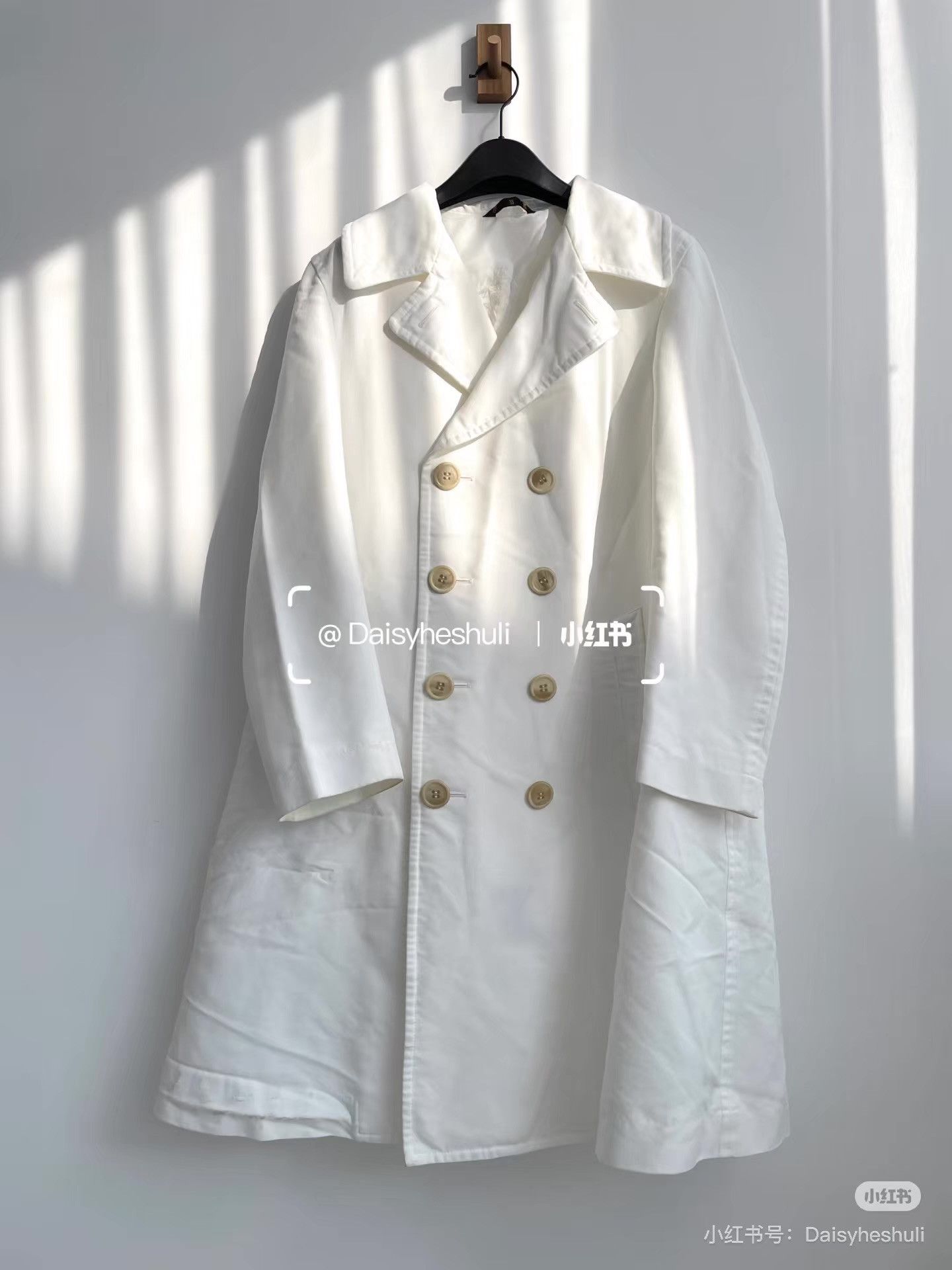 Comme des Garcons Comme des Garçons Line Runway Cut-out Hollow Trench Coat Ｑ24 Size XS / US 0-2 / IT 36-38 - 4 Thumbnail