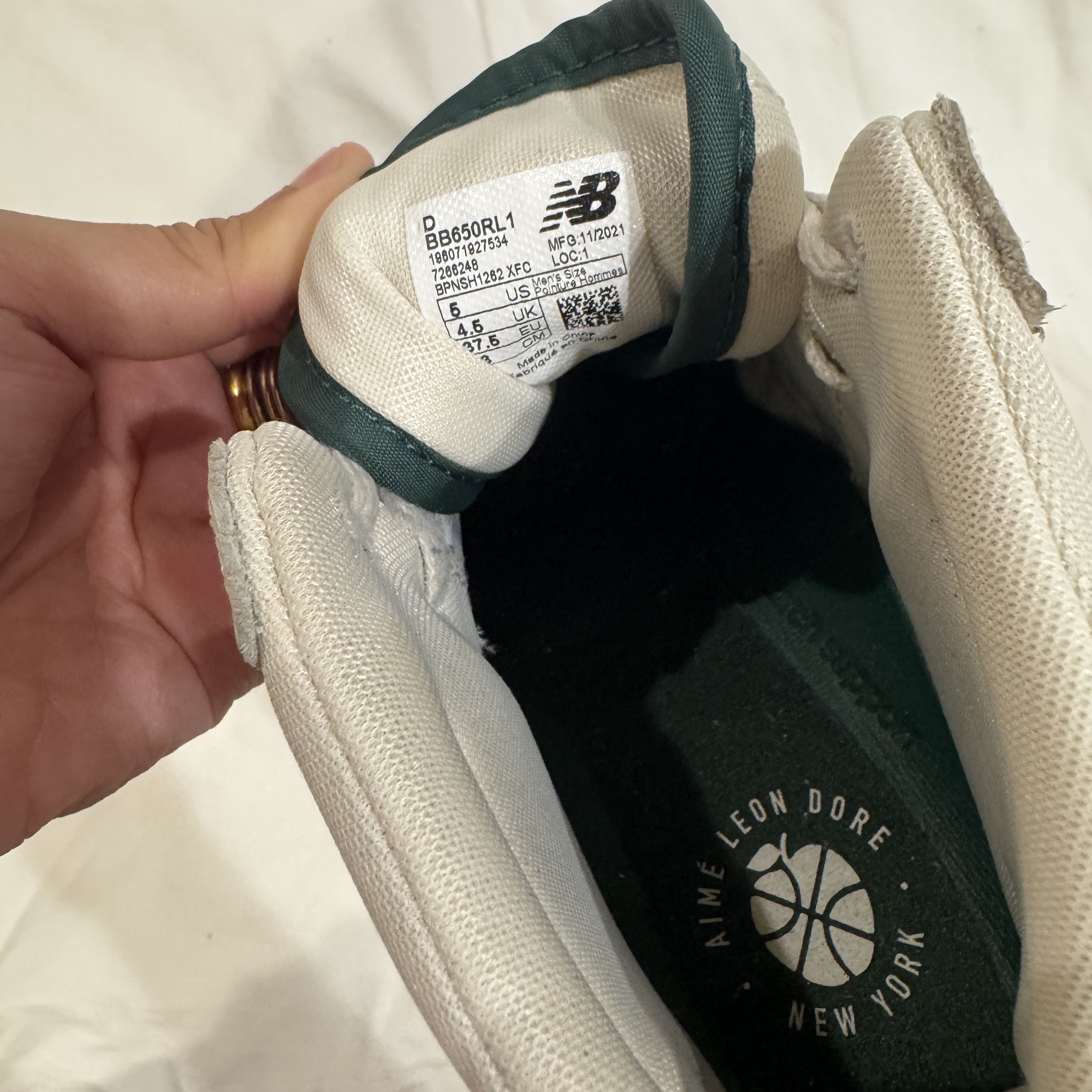 Aime Leon Dore × New Balance Aimé Leon Dore x New Balance Green Mid/High Top Size US 5 / EU 37 - 4 Thumbnail