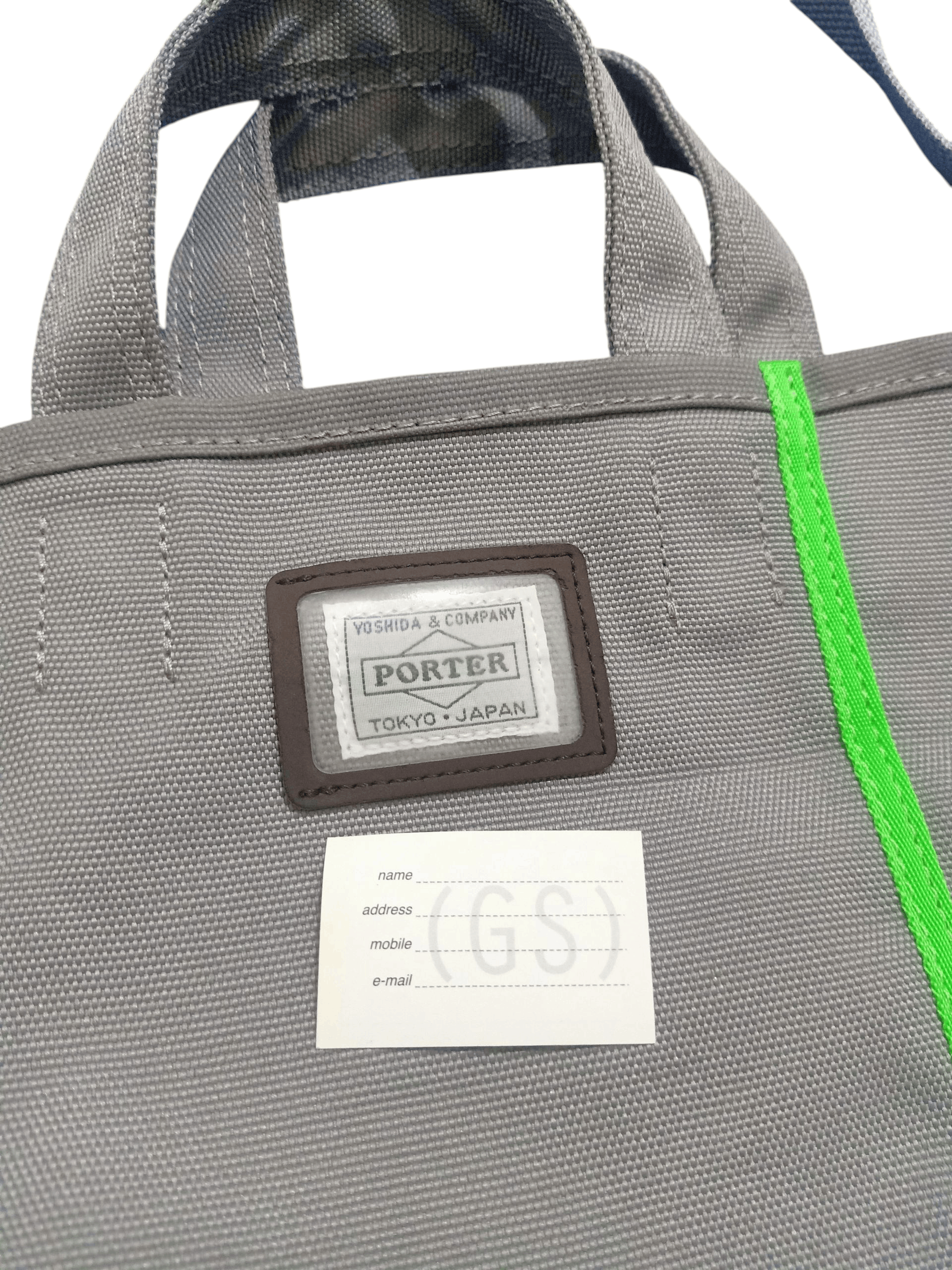 Porter Porter x Beams B-Jirushi Yoshida Sling Tote Bag. Size ONE SIZE - 3 Thumbnail