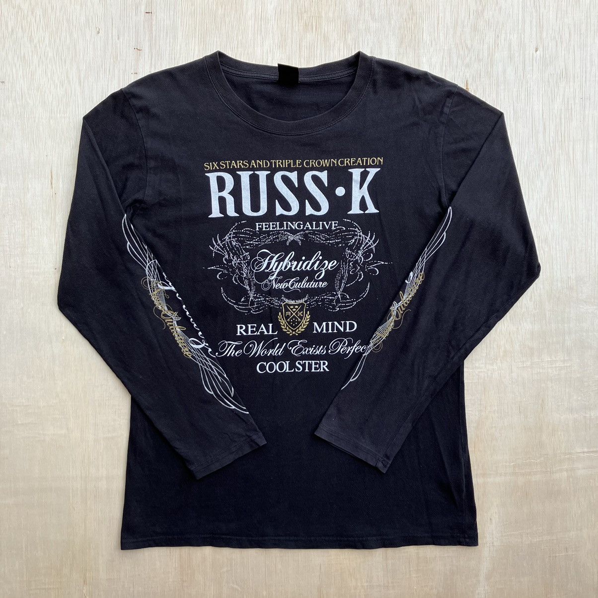 Japanese Brand RUSSK LONG SLEEVE Size US M / EU 48-50 / 2 - 1 Thumbnail