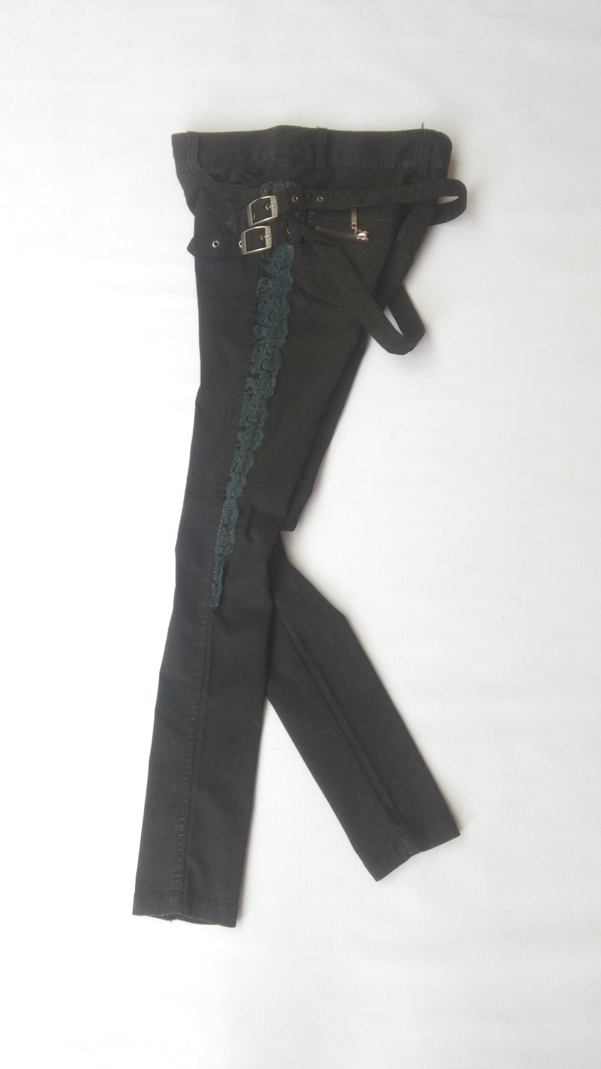 Japanese Brand Punk rave black pants Size 27" / US 4 / IT 40 - 1 Thumbnail