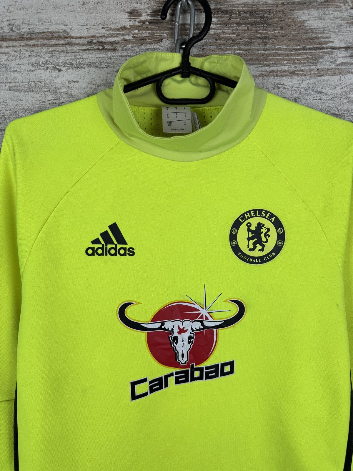 Adidas Mens Vintage Adidas Chelsea FC sweatshirt soccer jersey tee Size US S / EU 44-46 / 1 - 4 Thumbnail