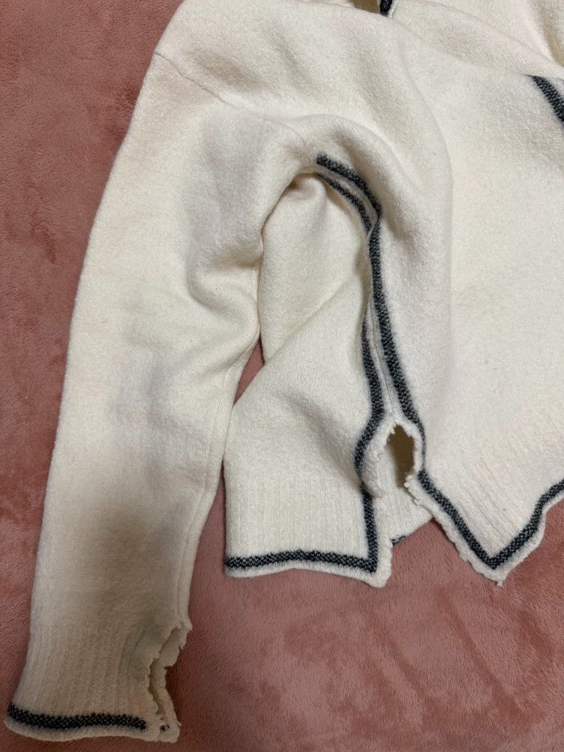 Jil Sander Jil Sander white sweater Size XXS / US 00 / IT 34 - 4 Thumbnail