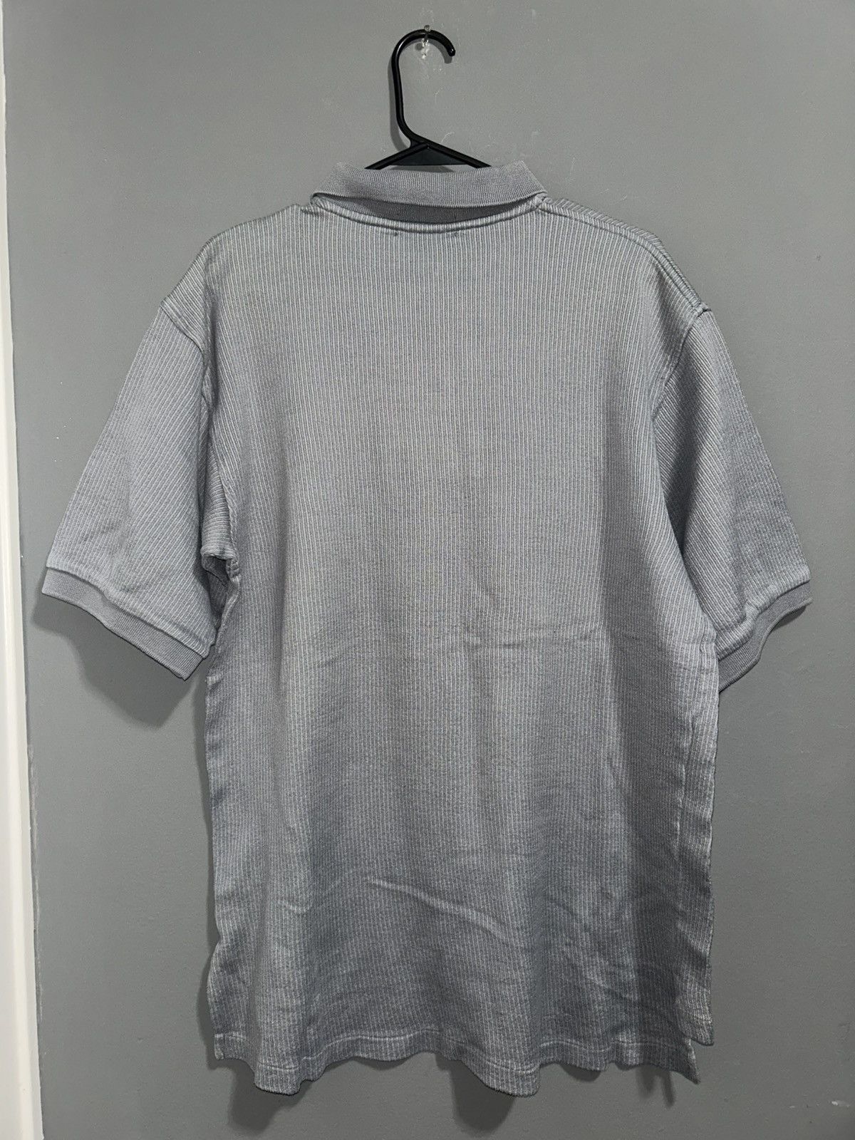 Burberry Vintage Burberry Light Gray Polo Shirt size Large Size US L / EU 52-54 / 3 - 6 Thumbnail