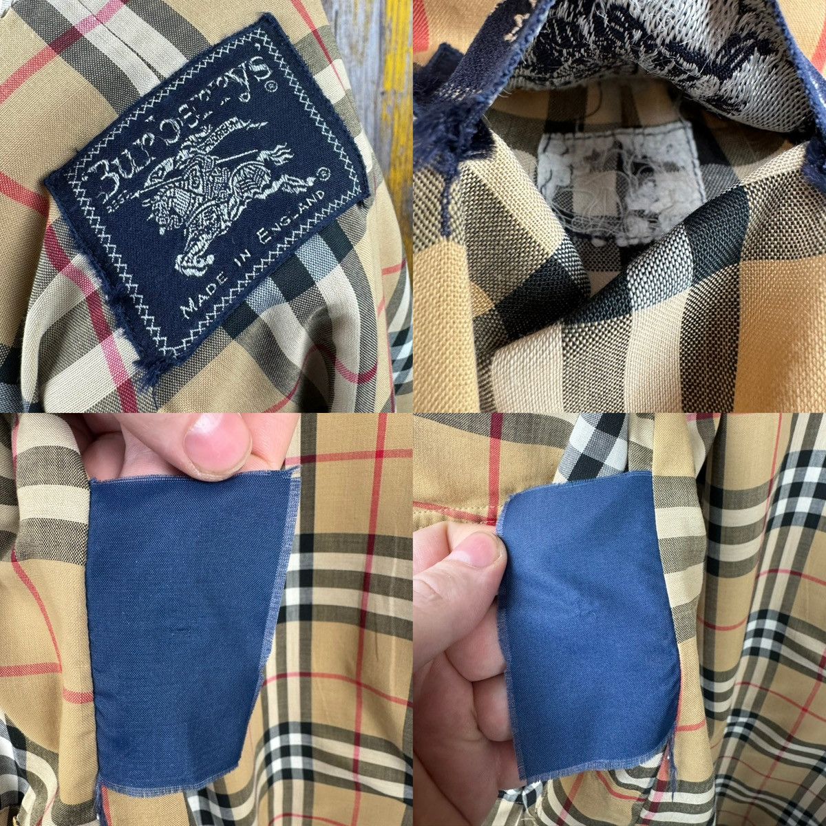 Burberry Burberry Archive Vintage Jacket Trench 90S Size M Size US M / EU 48-50 / 2 - 10 Thumbnail