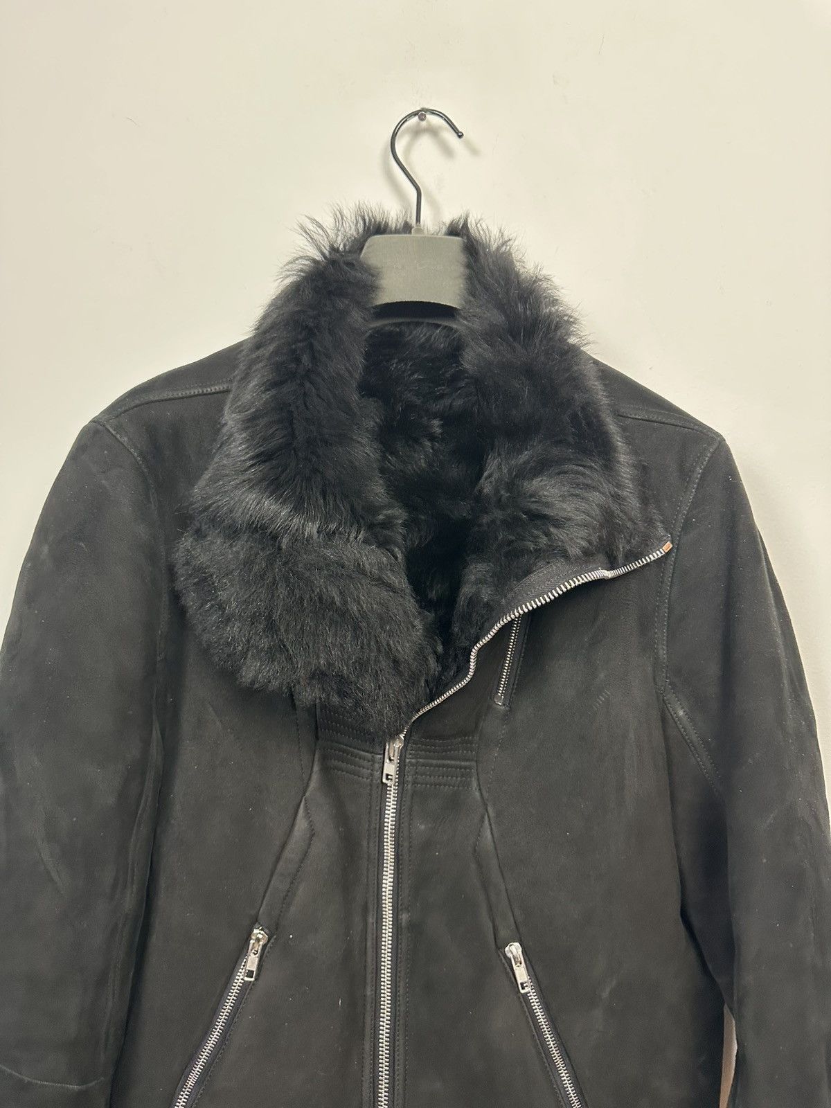 Rick Owens FW15 ‘SPHINX’ Shearling Geo Jacket Size US L / EU 52-54 / 3 - 2 Thumbnail
