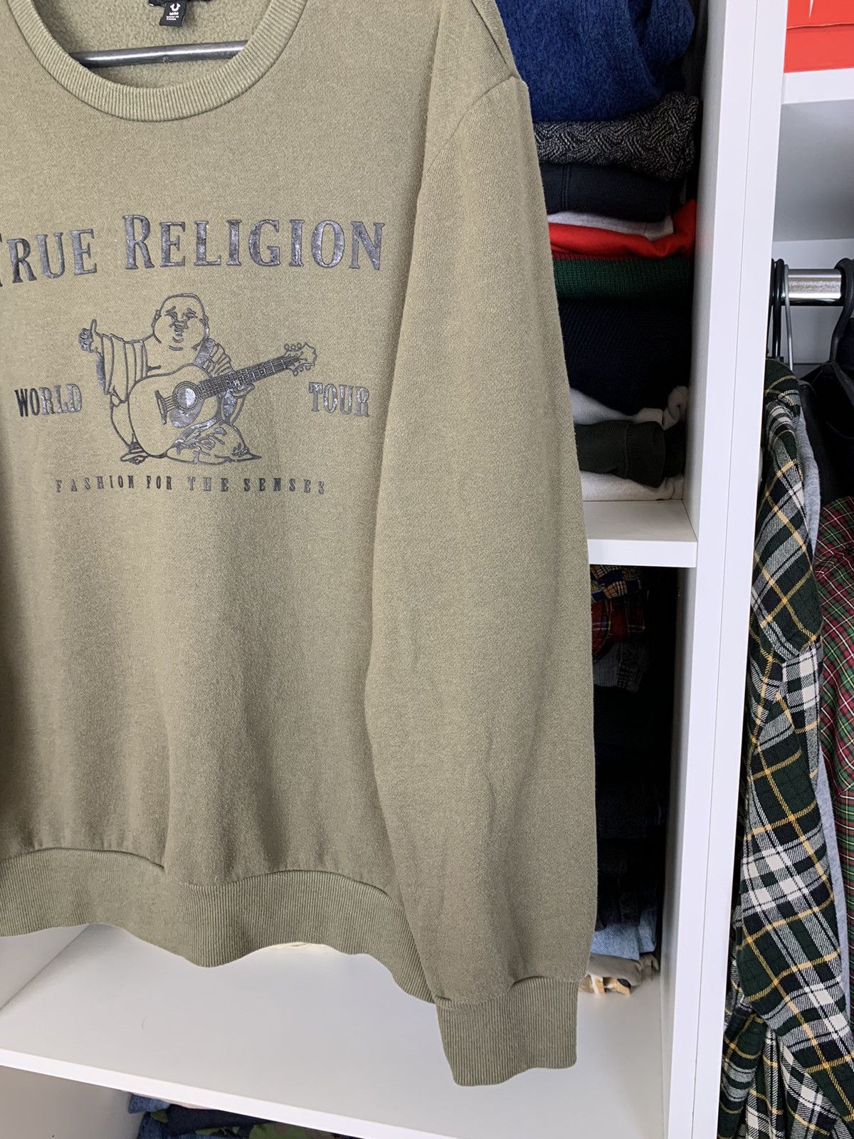 True Religion True Religion Big Logo Sweatshirt Size US M / EU 48-50 / 2 - 13 Thumbnail