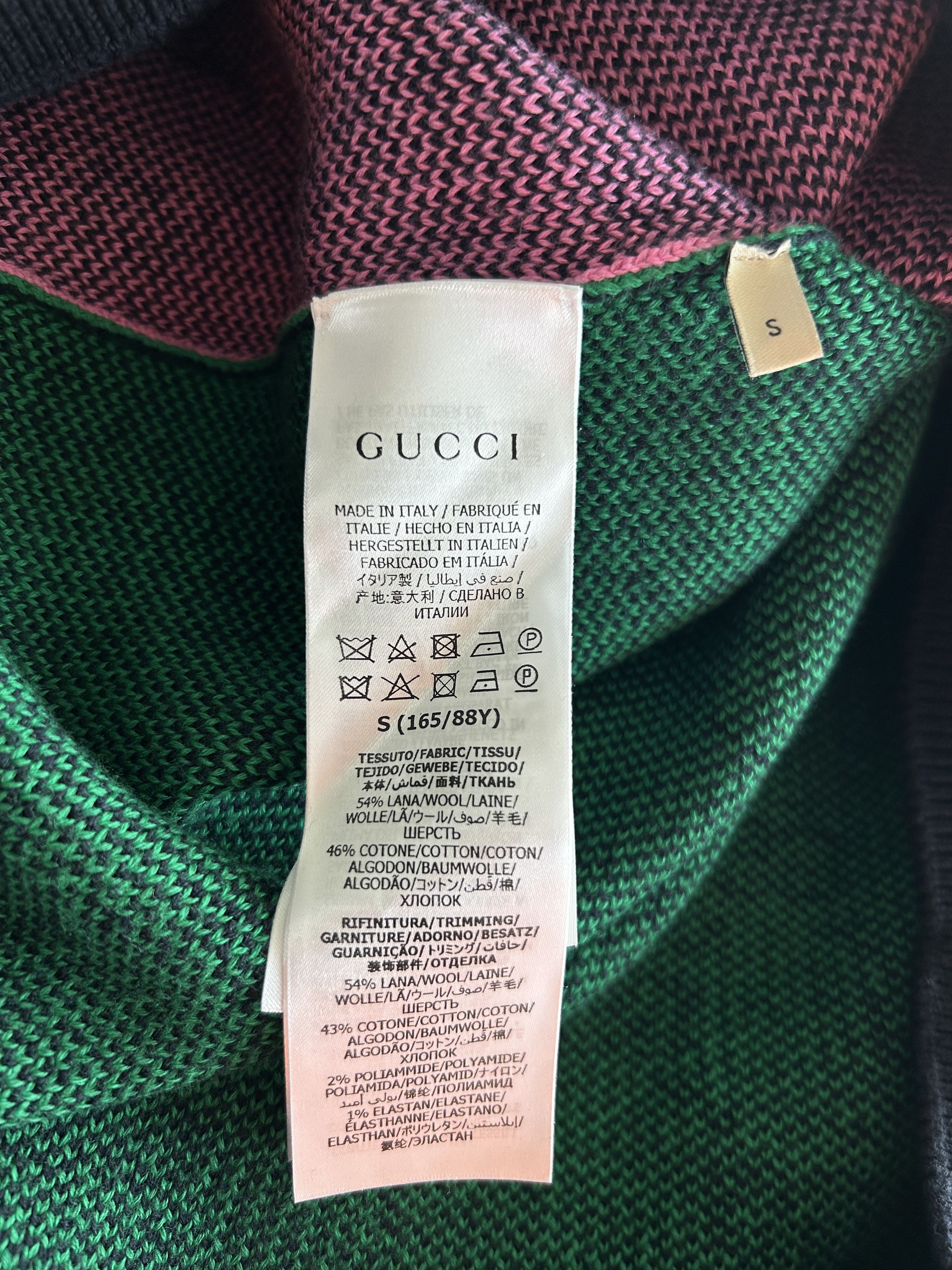 Gucci Gucci Multicolor GG Monogram Cardigan Size US S / EU 44-46 / 1 - 4 Thumbnail