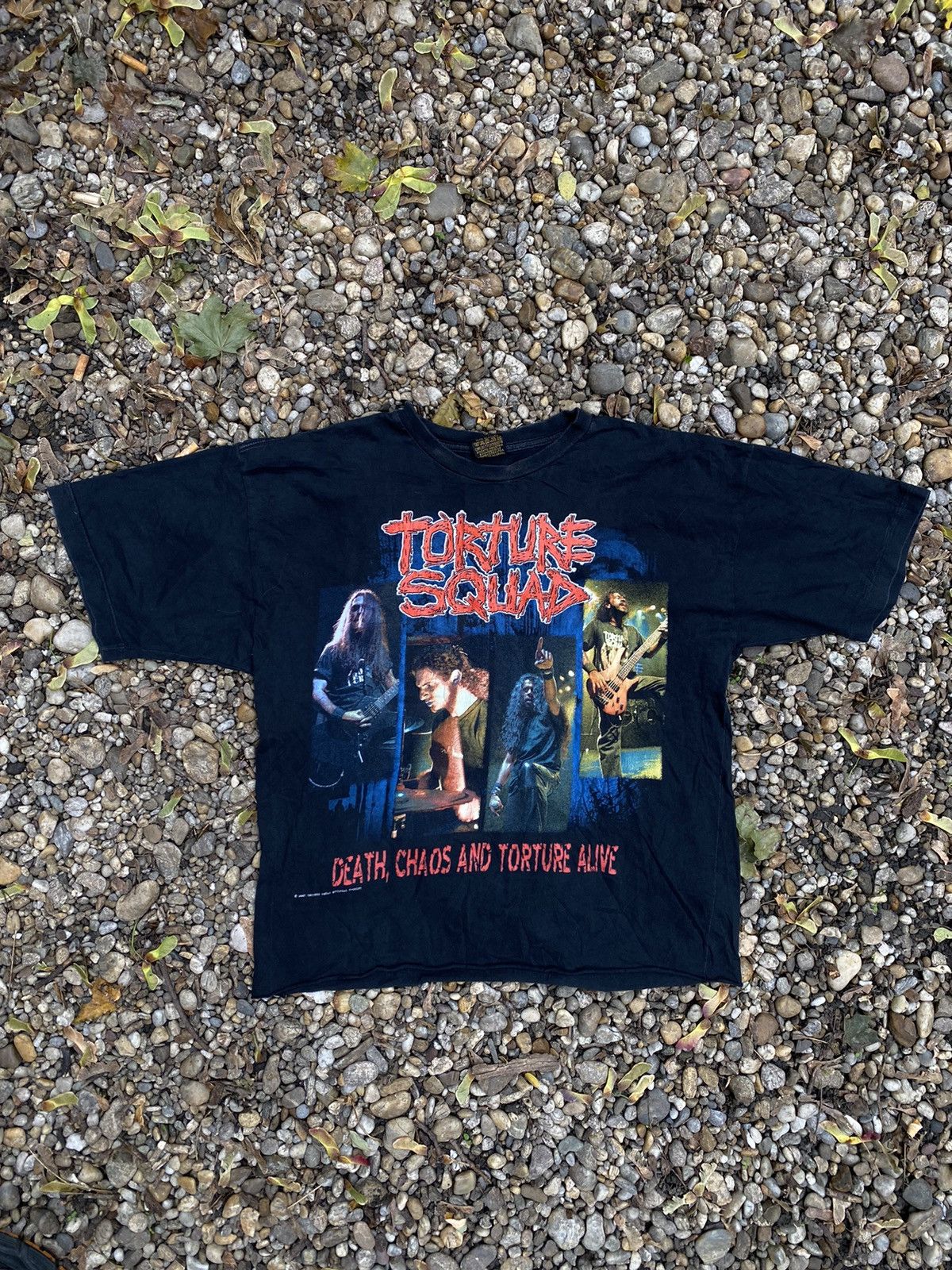 Band Tees × Vintage Vintage 2005 Torture Squad Death Chaos T-Shirt Size US M / EU 48-50 / 2 - 1 Thumbnail
