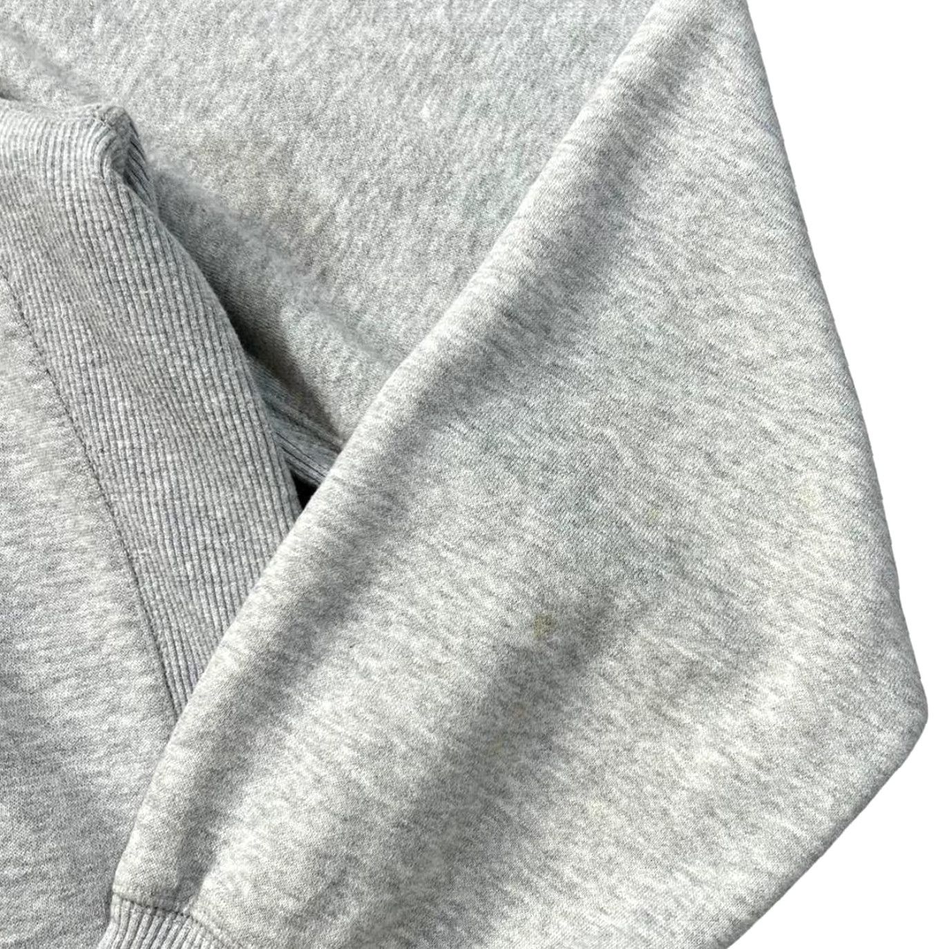 Nike Nike Classic Basic Embroidered Mini Logo Grey Zip Hoodie Large Mens Hoodie Heritage Vintage Style Size US L / EU 52-54 / 3 - 6 Thumbnail