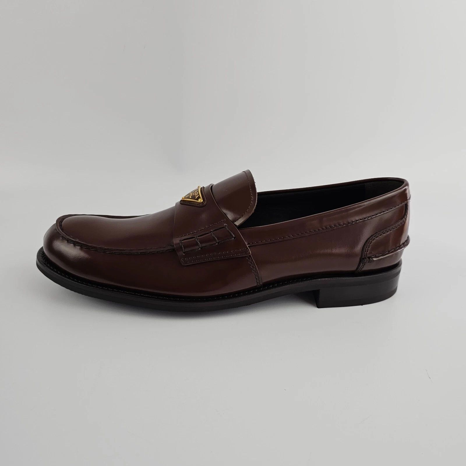 Prada PRADA Briarwood Brushed Leather Loafers New Authentic Size US 9.5 / EU 42-43 - 8 Thumbnail