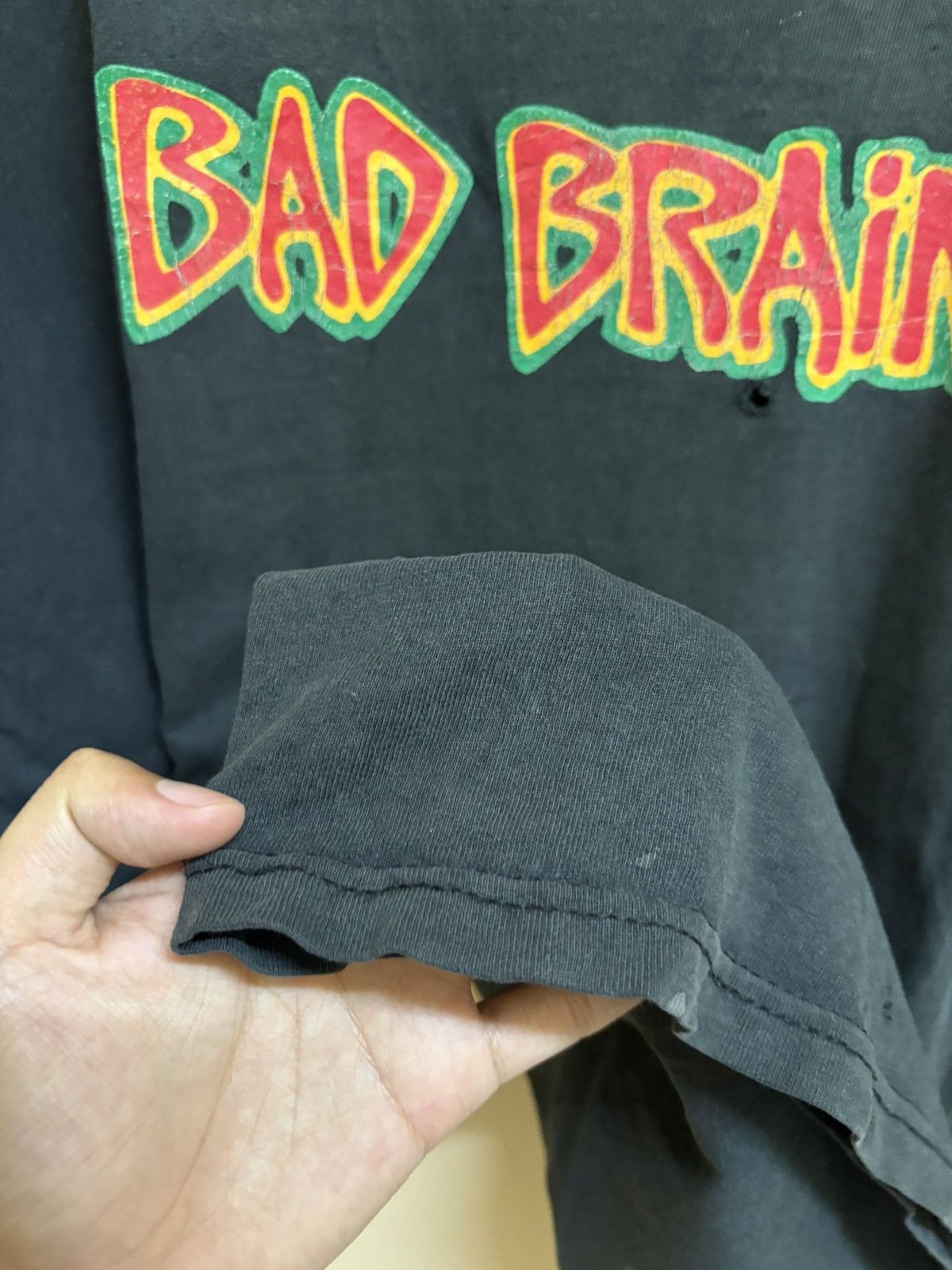 Band Tees Vintage 90s Bad Brains Band Omega Sessions Victory Record Size US XL / EU 56 / 4 - 10 Thumbnail