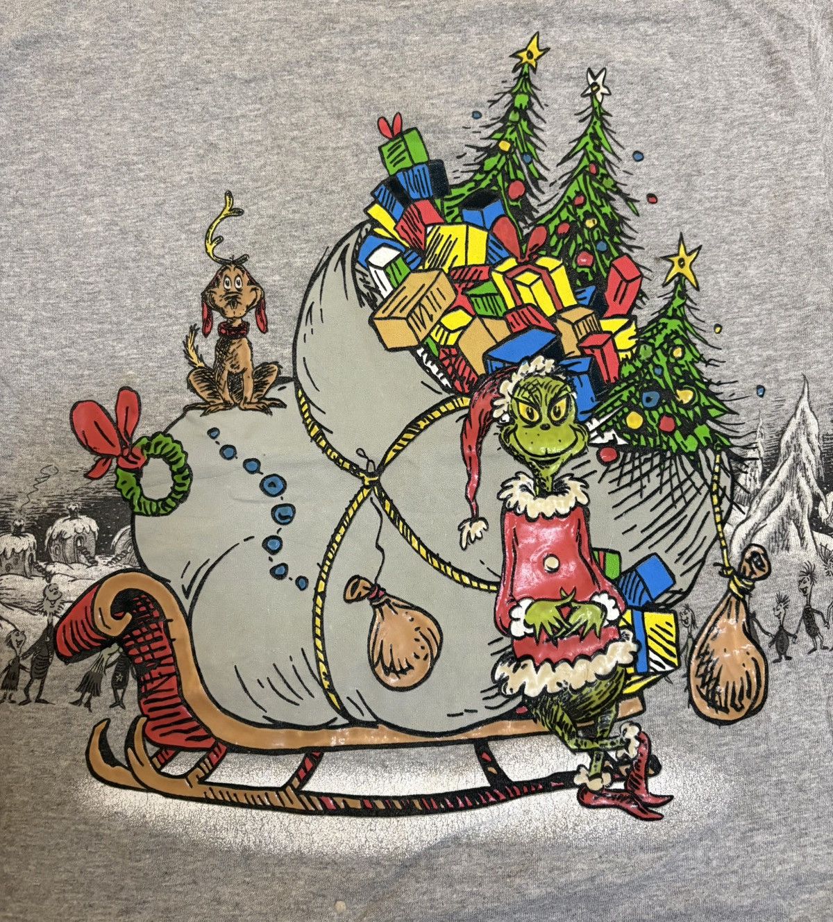 Cartoon Network Vintage The Grich Dr Seuss Cartoon Movie Disney Chrismas Size US M / EU 48-50 / 2 - 5 Thumbnail