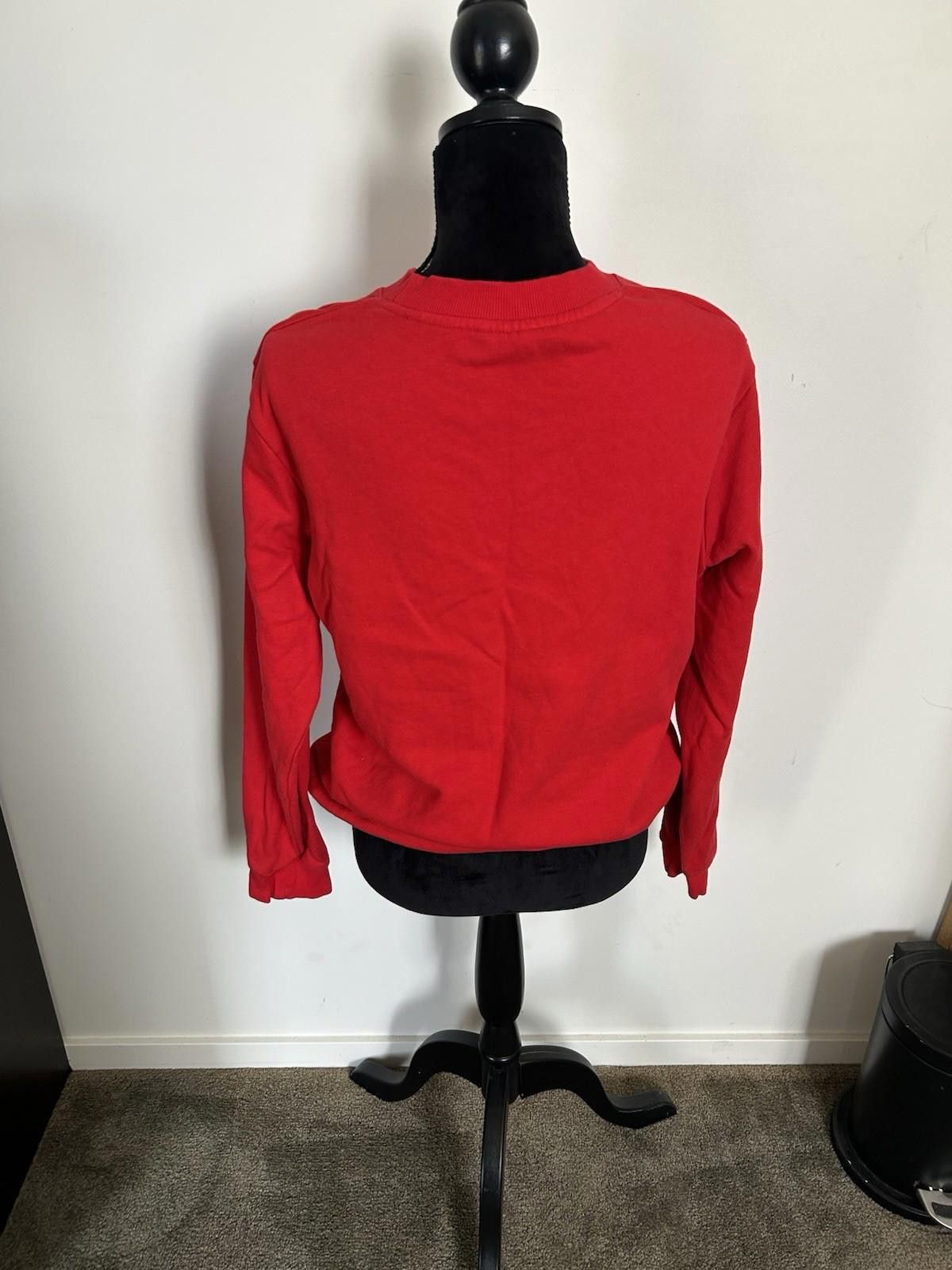 Fila Fila Crewneck Jumper Sweater Red Cotton - Size 12 (008) Size US M / EU 48-50 / 2 - 8 Thumbnail