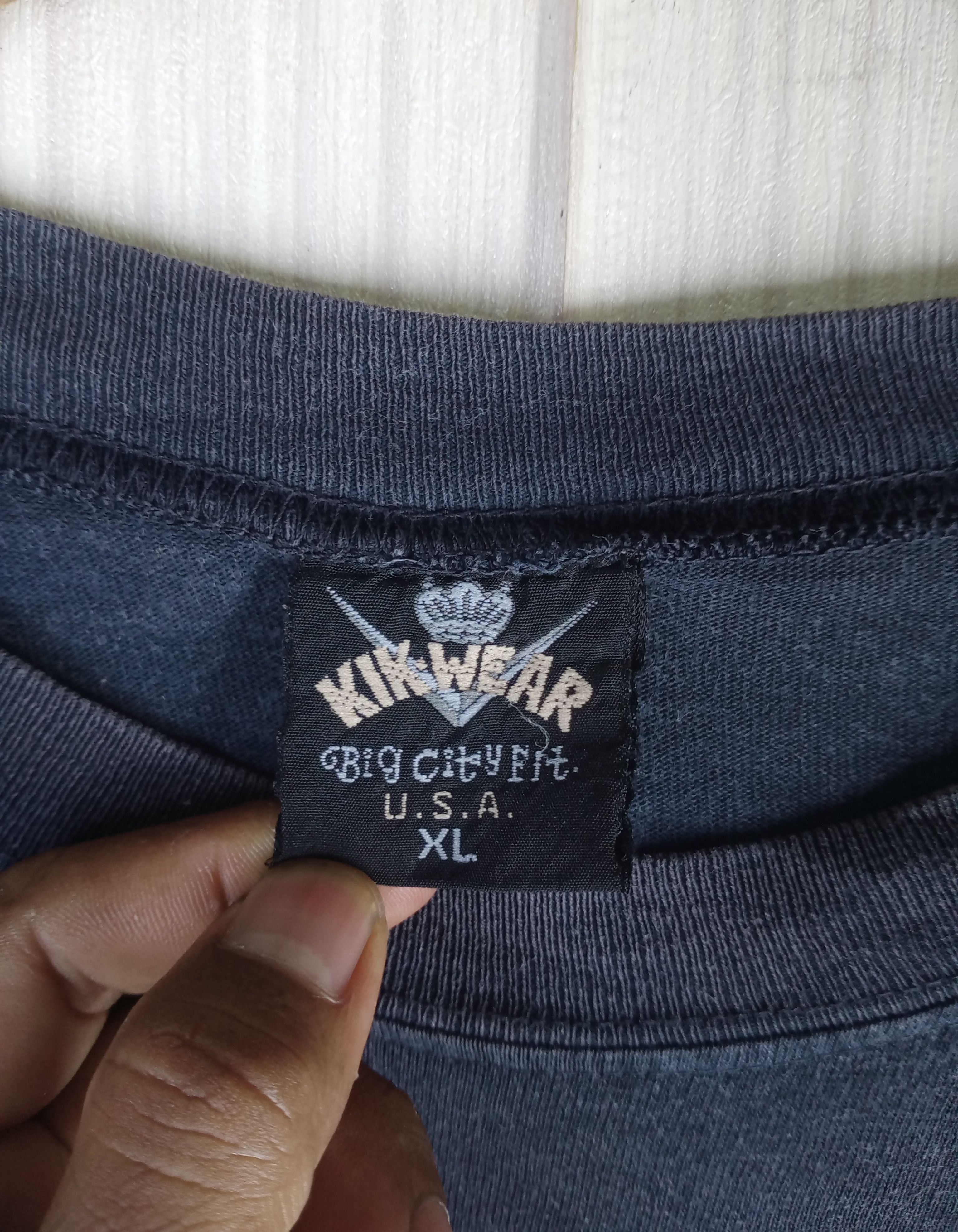 Rap Tees RARE VINTAGE KIK WEAR SKATE HIP HOP TSHIRT Size US XL / EU 56 / 4 - 6 Thumbnail
